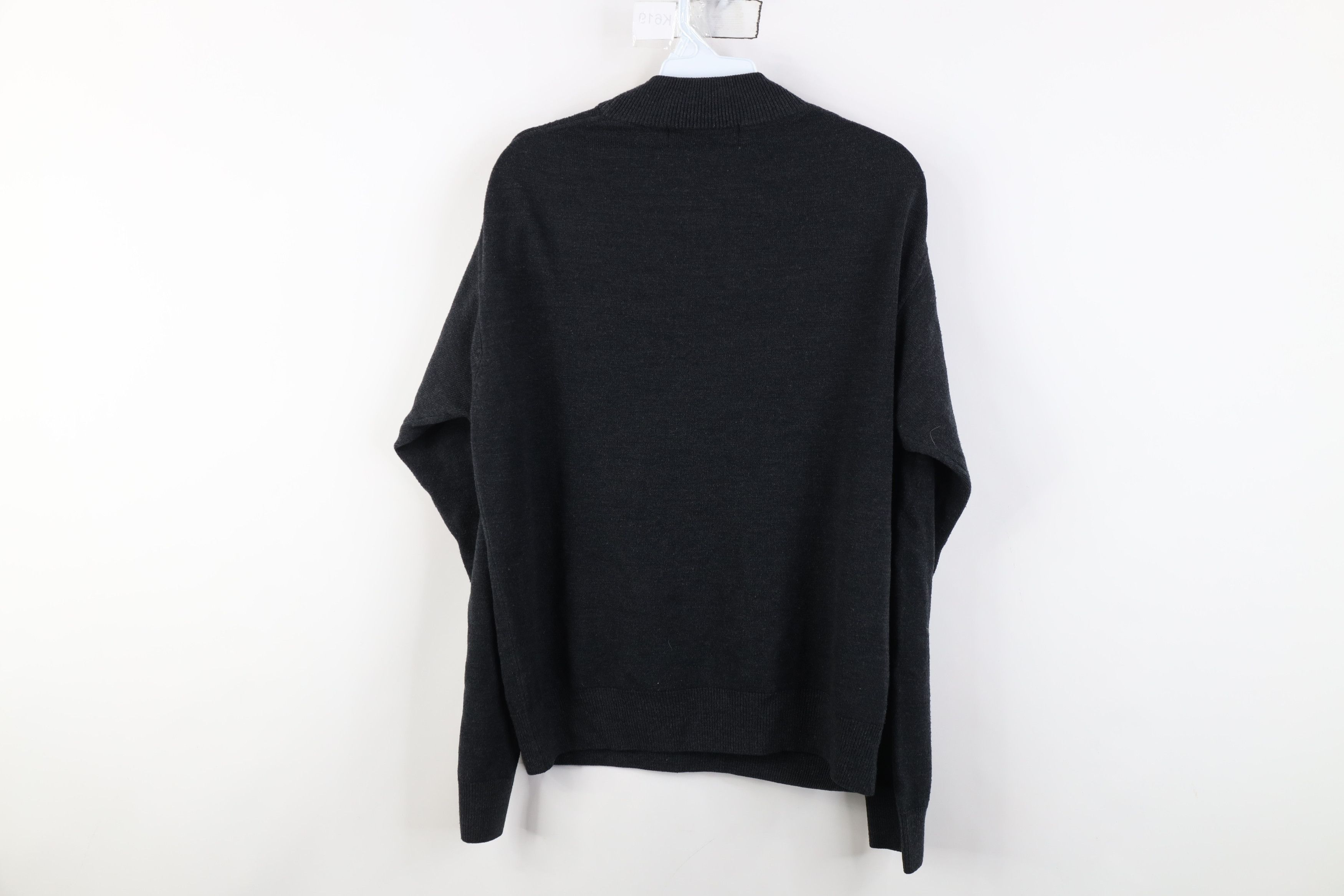 Vintage Vintage 90s Streetwear Lightweight Cable Mock Neck Sweater Size US M / EU 48-50 / 2 - 9 Thumbnail