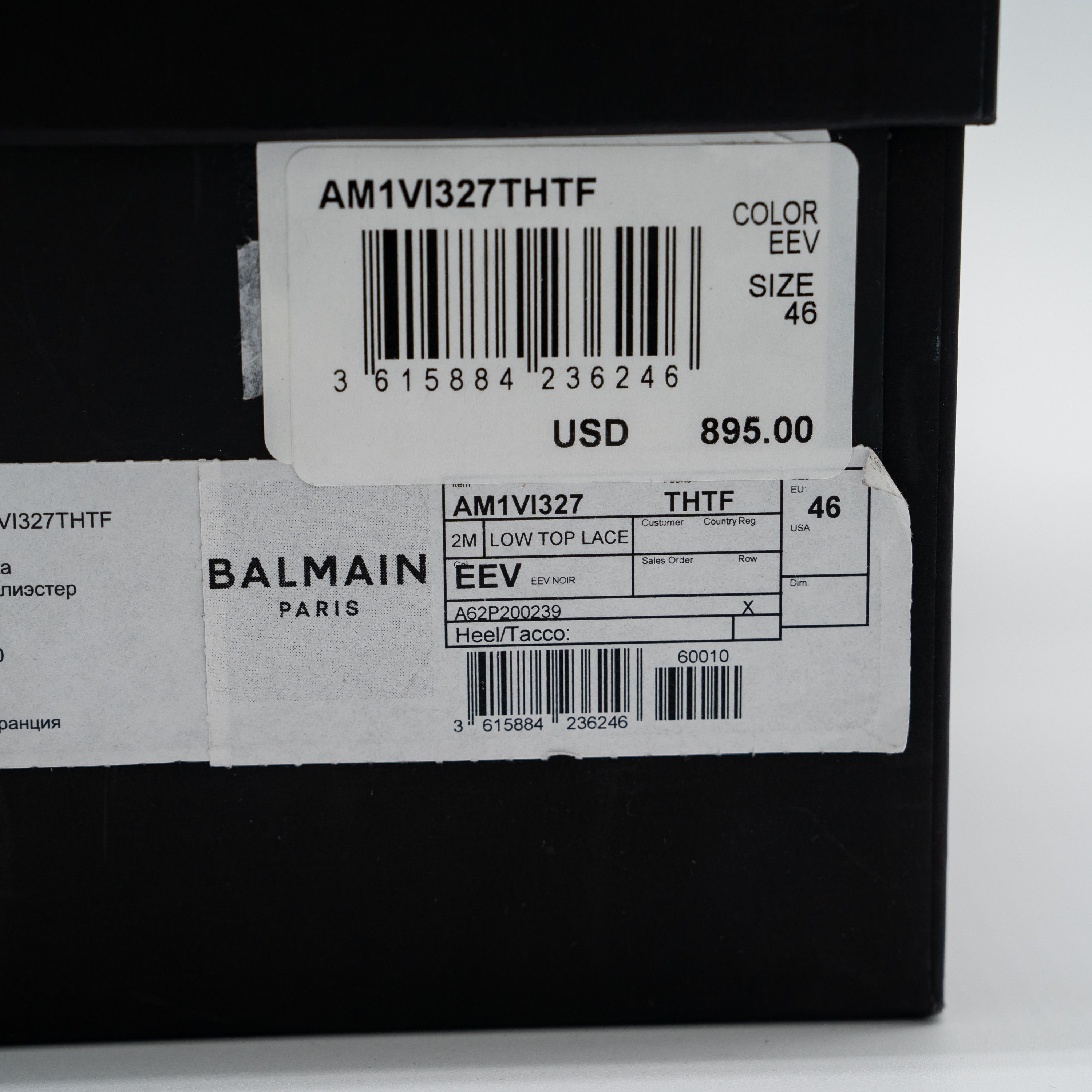 Balmain 46 13 US Balmain B-East White Black Green Blue Sneakers Size US 13 / EU 46 - 14 Thumbnail