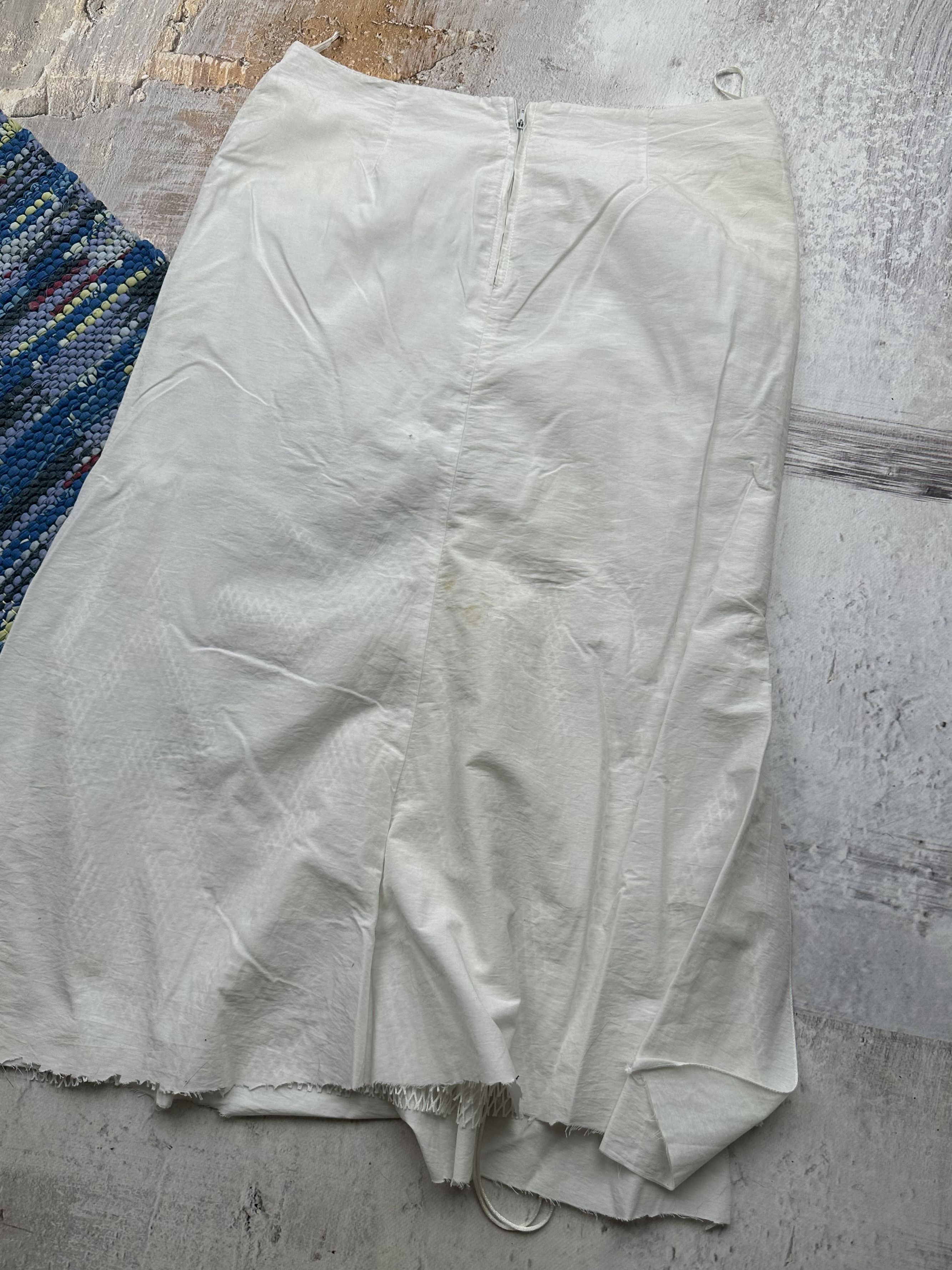 Vintage Vintage Amazing Flared Skirt With Bondage A560(271)D15 Size 30" / US 8 / IT 44 - 9 Thumbnail