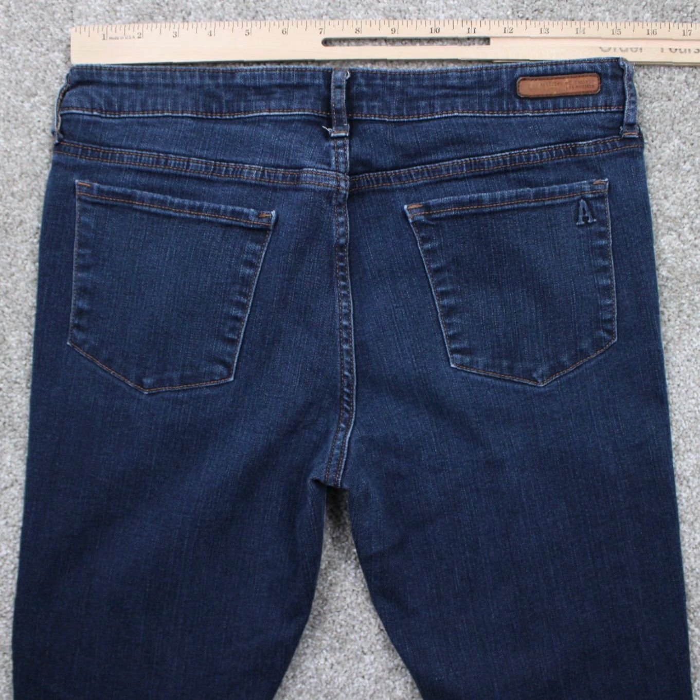Vintage Articles of Society Jeans Women 30 Blue Cotton/Rayon/Polyester Stretch 29" Inseam Size 30" / US 8 / IT 44 - 6 Thumbnail
