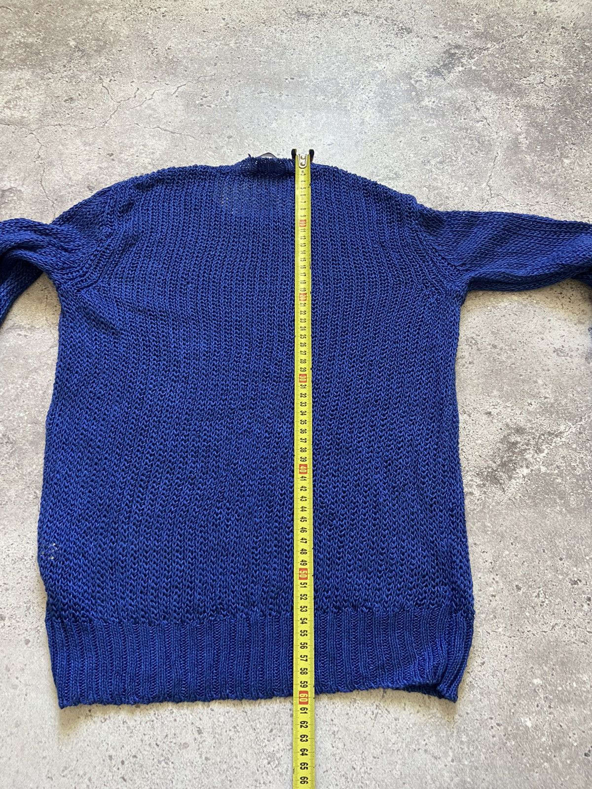 Ralph Lauren Purple Label Ralph Lauren Purple Label Linen Mesh Sweater Size US XS / EU 42 / 0 - 10 Thumbnail