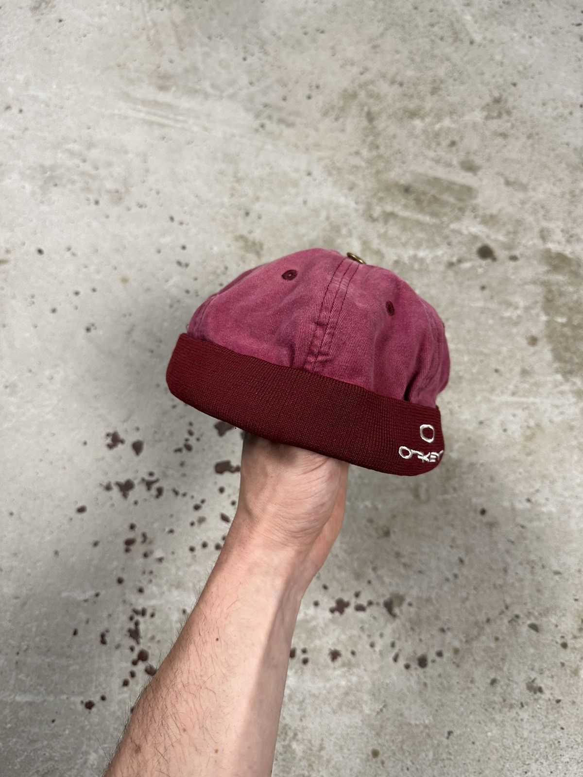 Oakley Vintage Y2K Oakley Burgundy Docker Hat rare software boot Size ONE SIZE - 2 Thumbnail