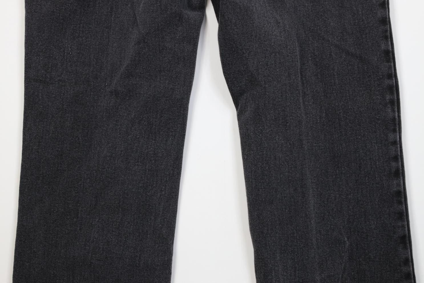 Lee Vintage 90s Lee Faded Straight Leg Denim Jeans Black Cotton Size US 36 / EU 52 - 12 Thumbnail