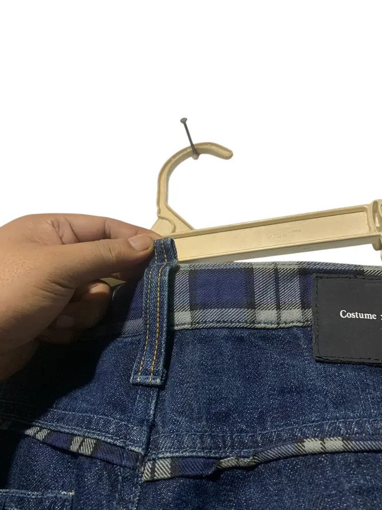 Undercover Costume x Undercover distressed check waist jeans Size US 31 - 12 Thumbnail