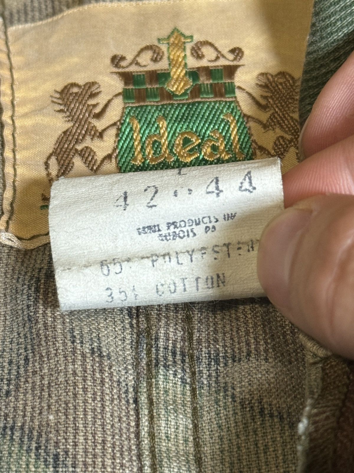 Vintage Vintage 70s 80s Ideal Camo Full Zip Hunting Jacket Size US L / EU 52-54 / 3 - 4 Thumbnail