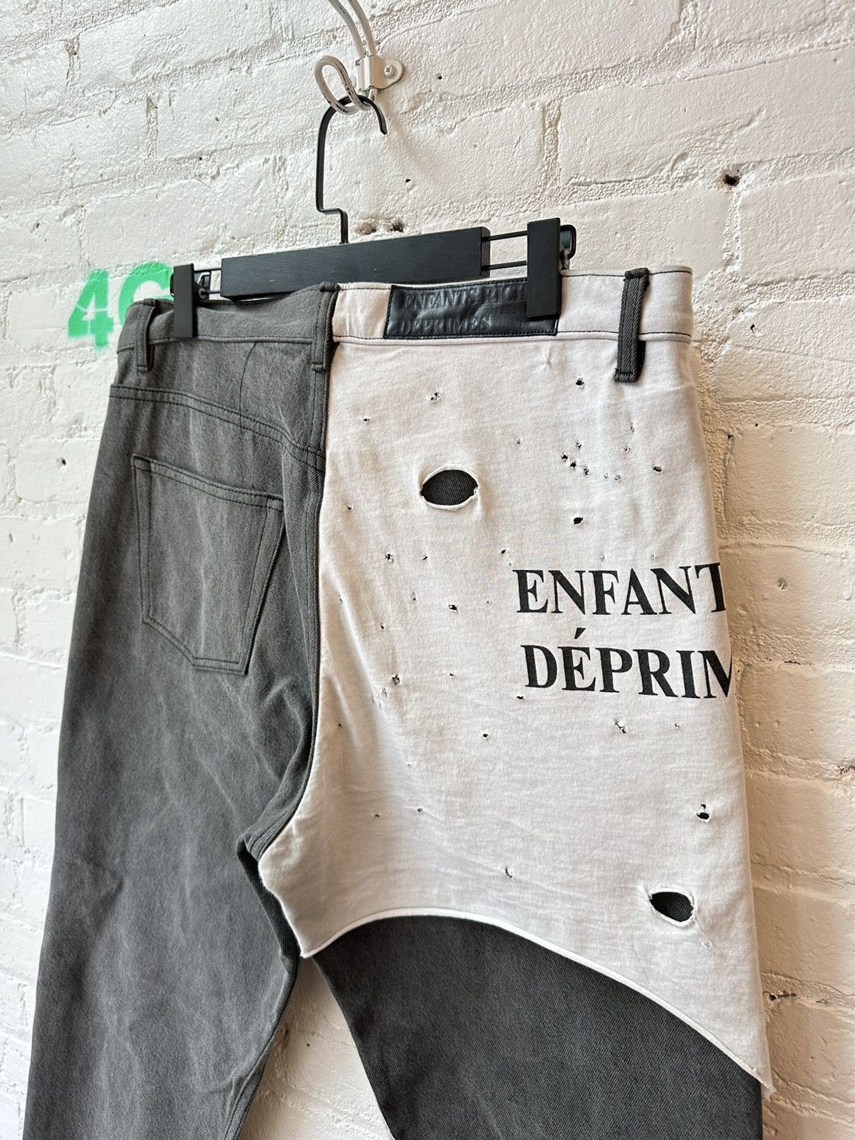 Enfants Riches Deprimes ERD LOGO THRASHED T SHIRT JEANS SZ36 Size US 36 / EU 52 - 4 Thumbnail