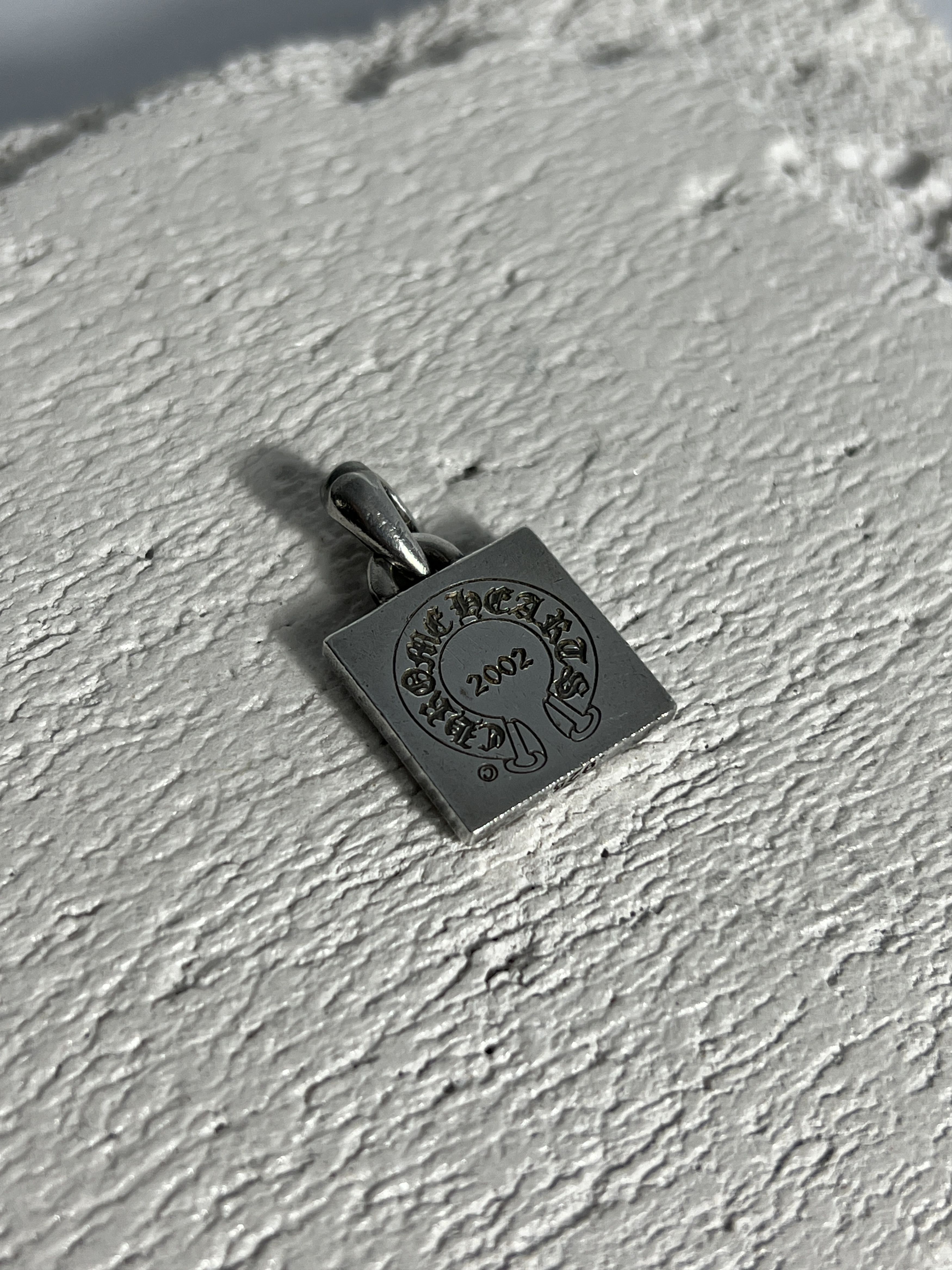 Chrome Hearts Chrome Hearts CH Square Pendant 2002 .925 Silver Size ONE SIZE - 10 Thumbnail