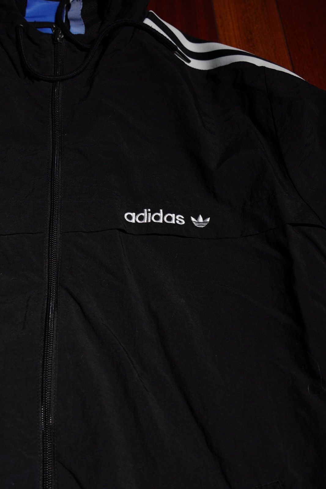 Adidas Adidas Windbreaker Jacket Size US S / EU 44-46 / 1 - 2 Thumbnail