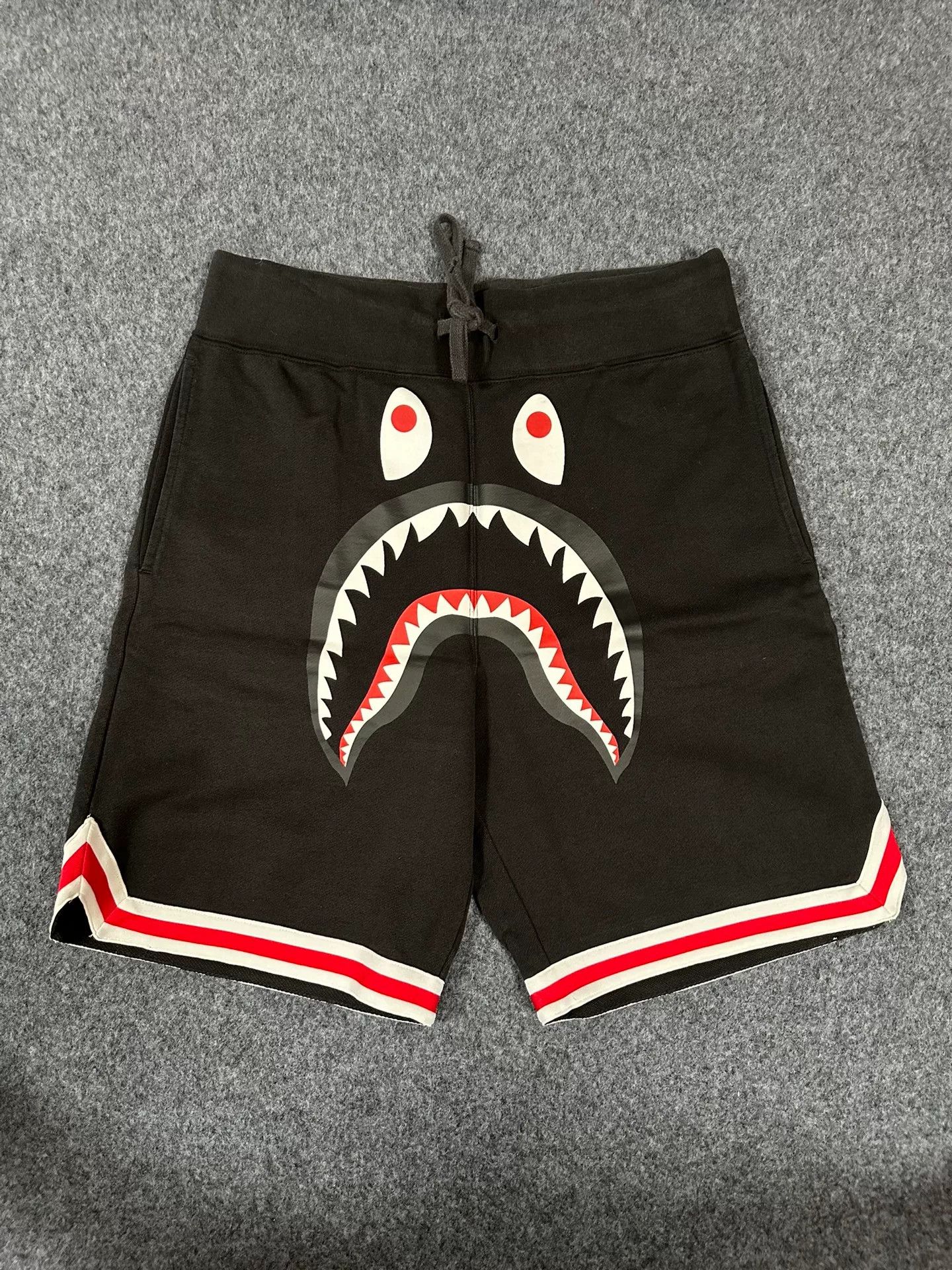 Bape Bape Multi Shark Shorts Designer Size US 34 / EU 50 - 1 Thumbnail