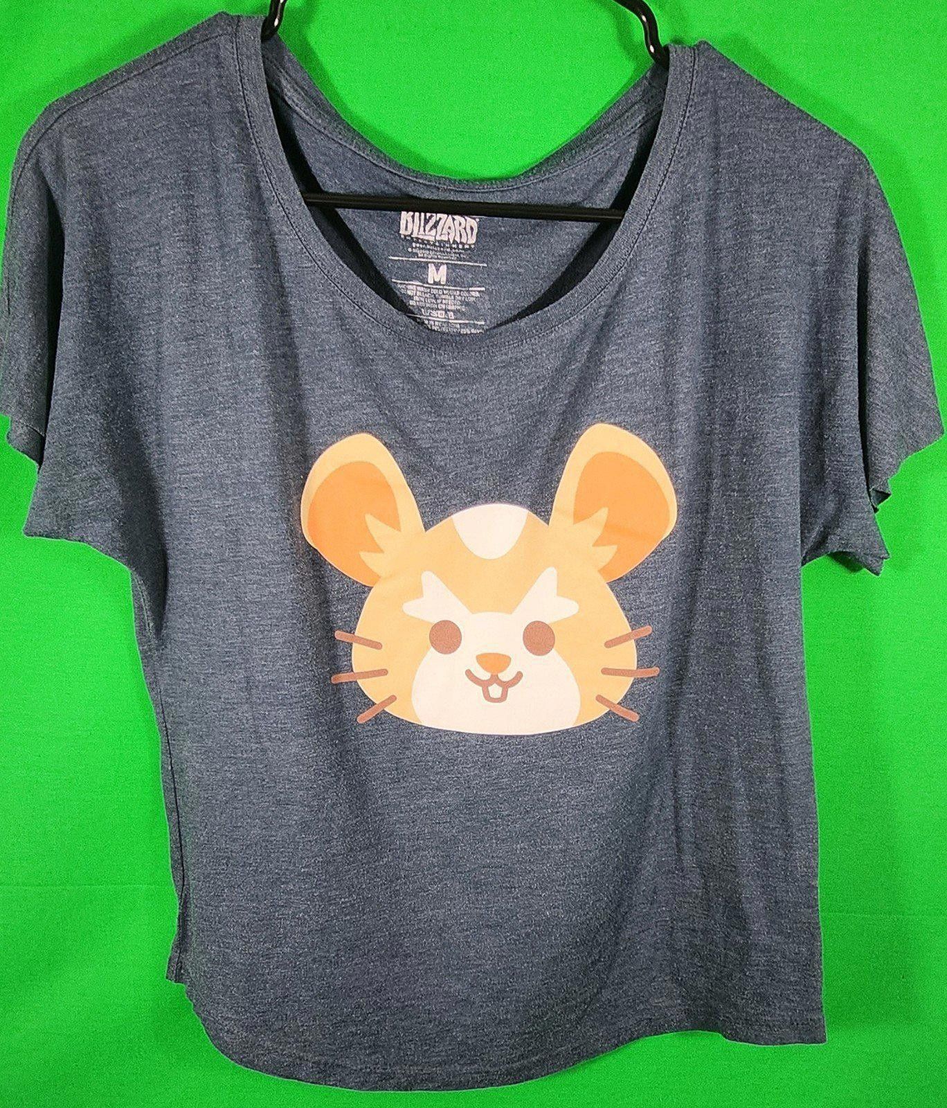 Designer Blizzard Overwatch Inspired Corgi Graphic Tee - Medium Size M / US 6-8 / IT 42-44 - 1 Thumbnail