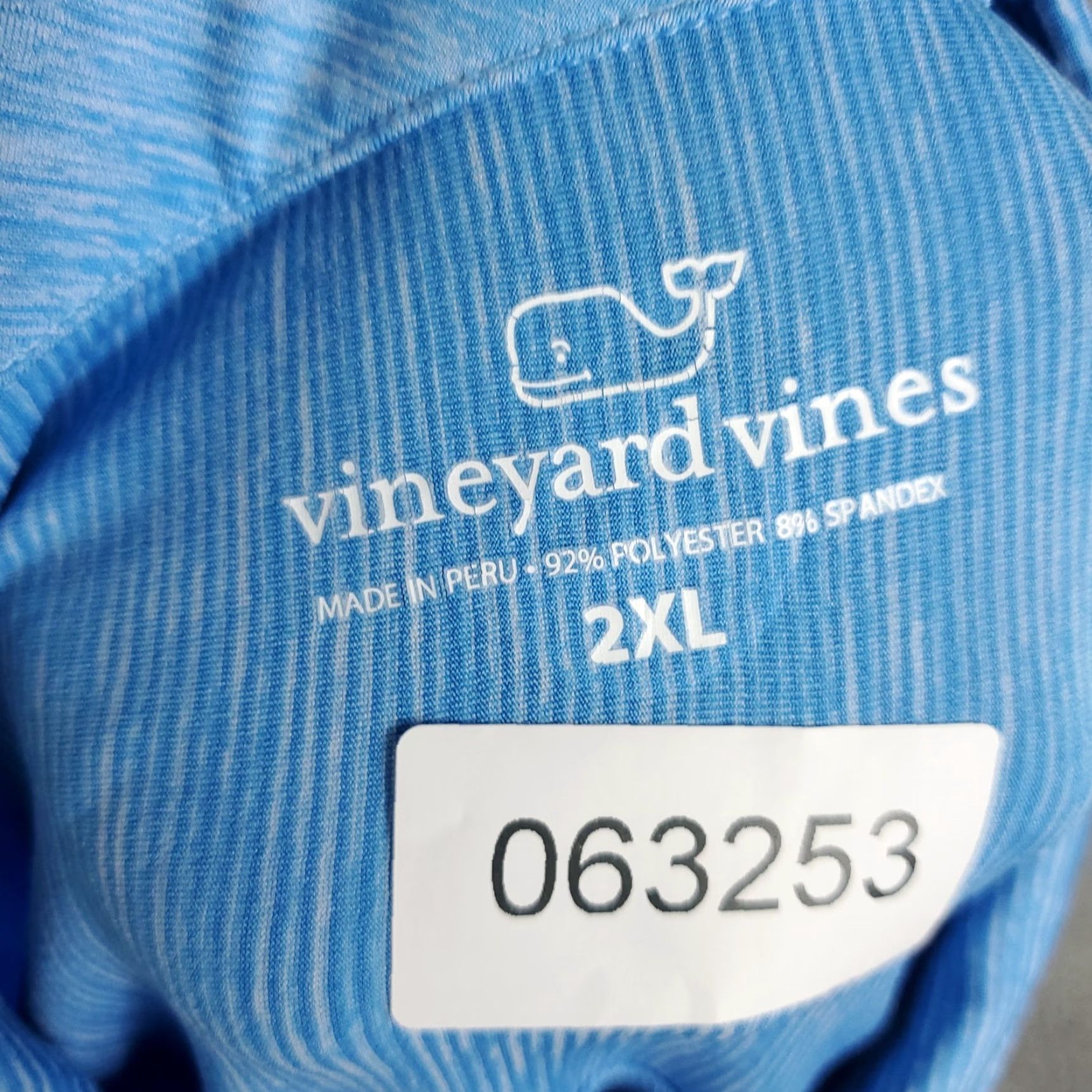 Vineyard Vines Vineyard Vines Polo Shirt Mens 2XL Blue Size US XXL / EU 58 / 5 - 8 Thumbnail