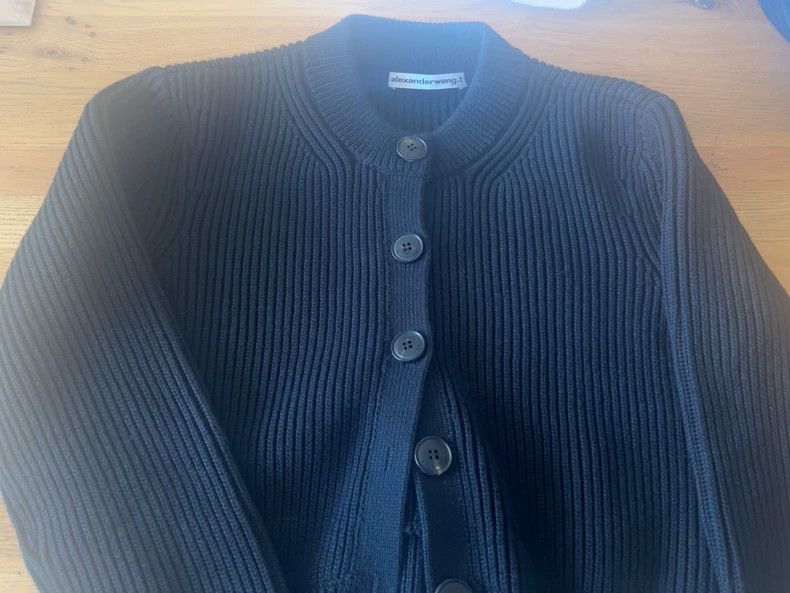 Alexander Wang Alexander Wang Buttoned Short Cardigan Size XS / US 0-2 / IT 36-38 - 1 Thumbnail