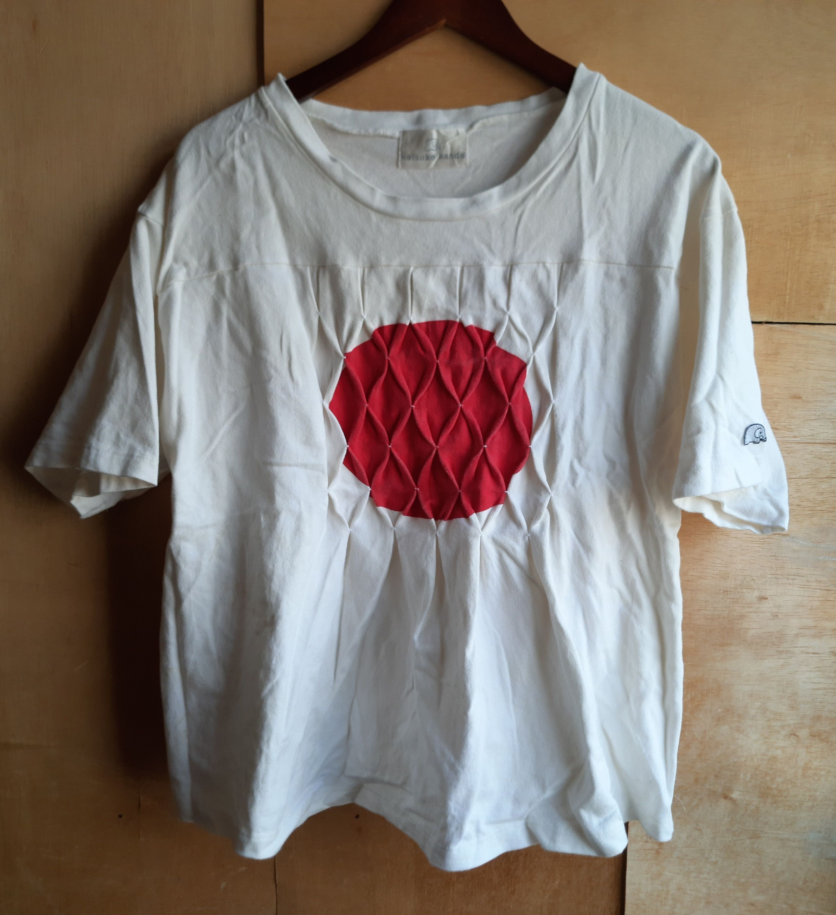 Japanese Brand Keisuke Kanda Japan Flag T-Shirt Size US L / EU 52-54 / 3 - 1 Thumbnail