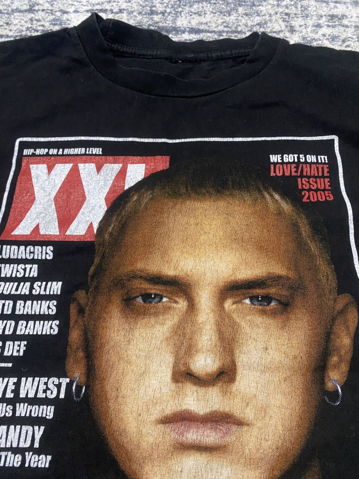 Eminem Eminem magazine newspaper vintage tee y2k Size US M / EU 48-50 / 2 - 5 Thumbnail