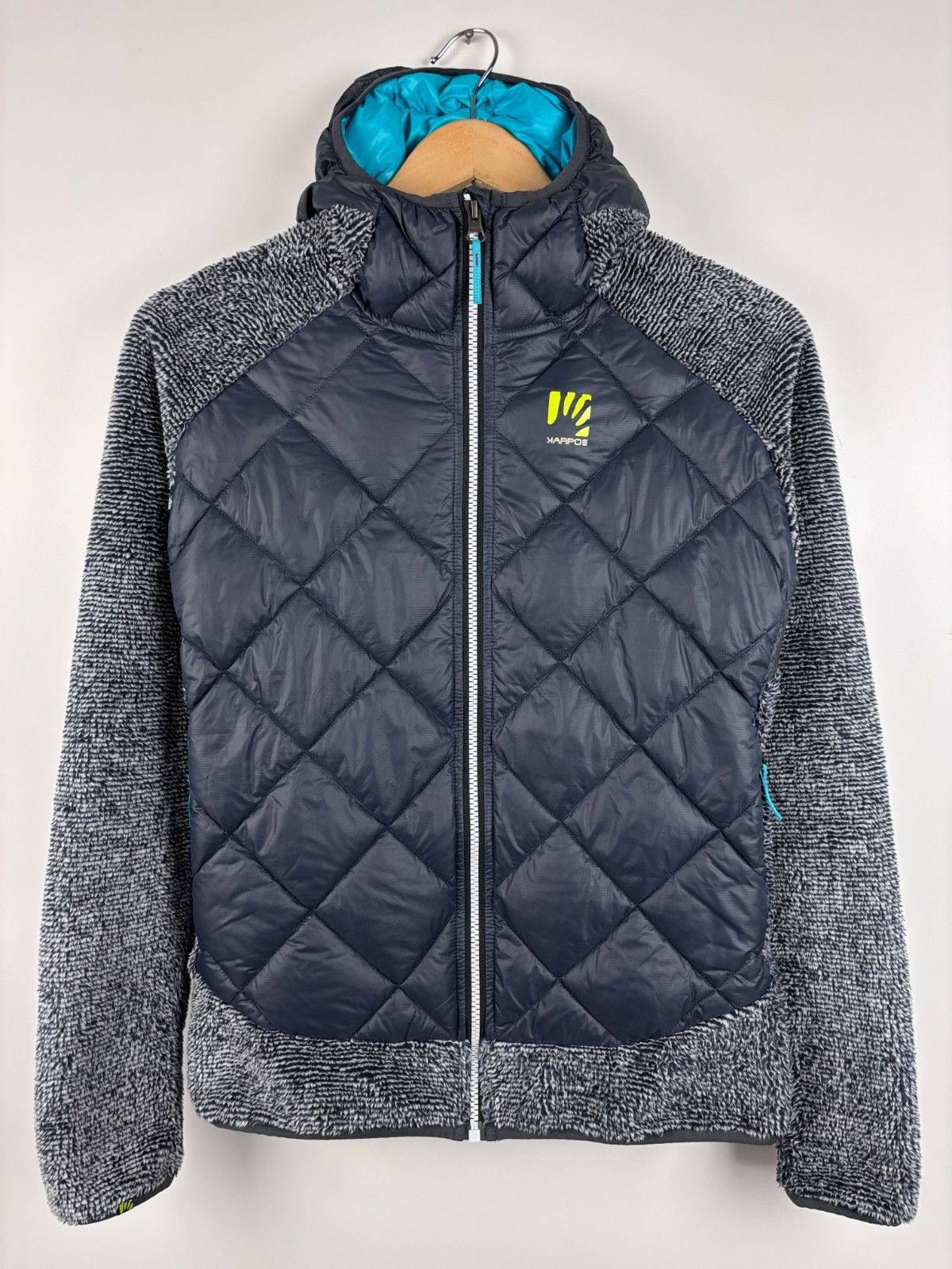 Other Karpos Marmarole Hooded Jacket Hiking Outdoor Blue Gray S Size S / US 4 / IT 40 - 1 Thumbnail