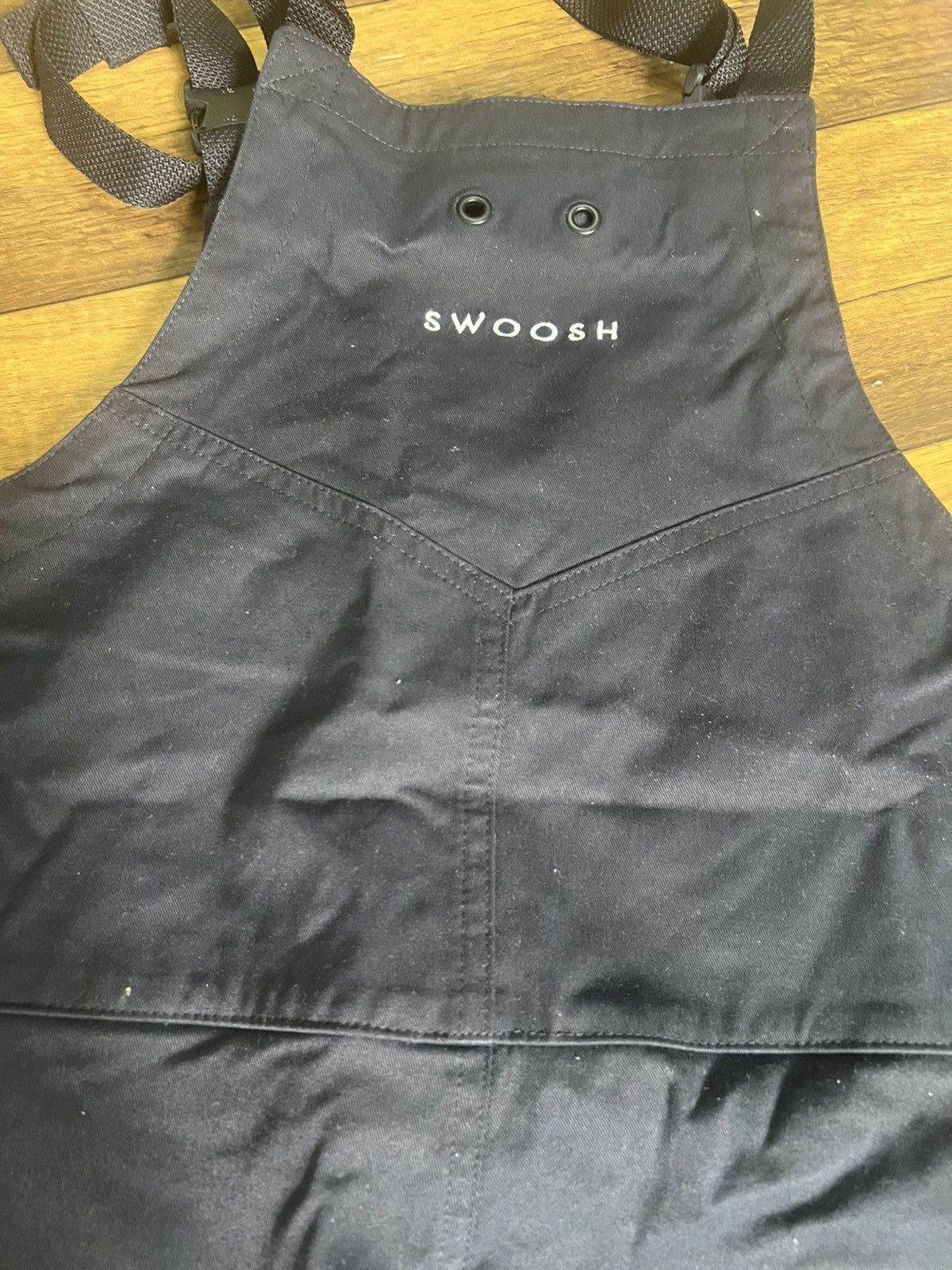 Nike Nike Sportswear Swoosh Overalls Black Cargo Bibs Men’s Small Size US 32 / EU 48 - 12 Thumbnail