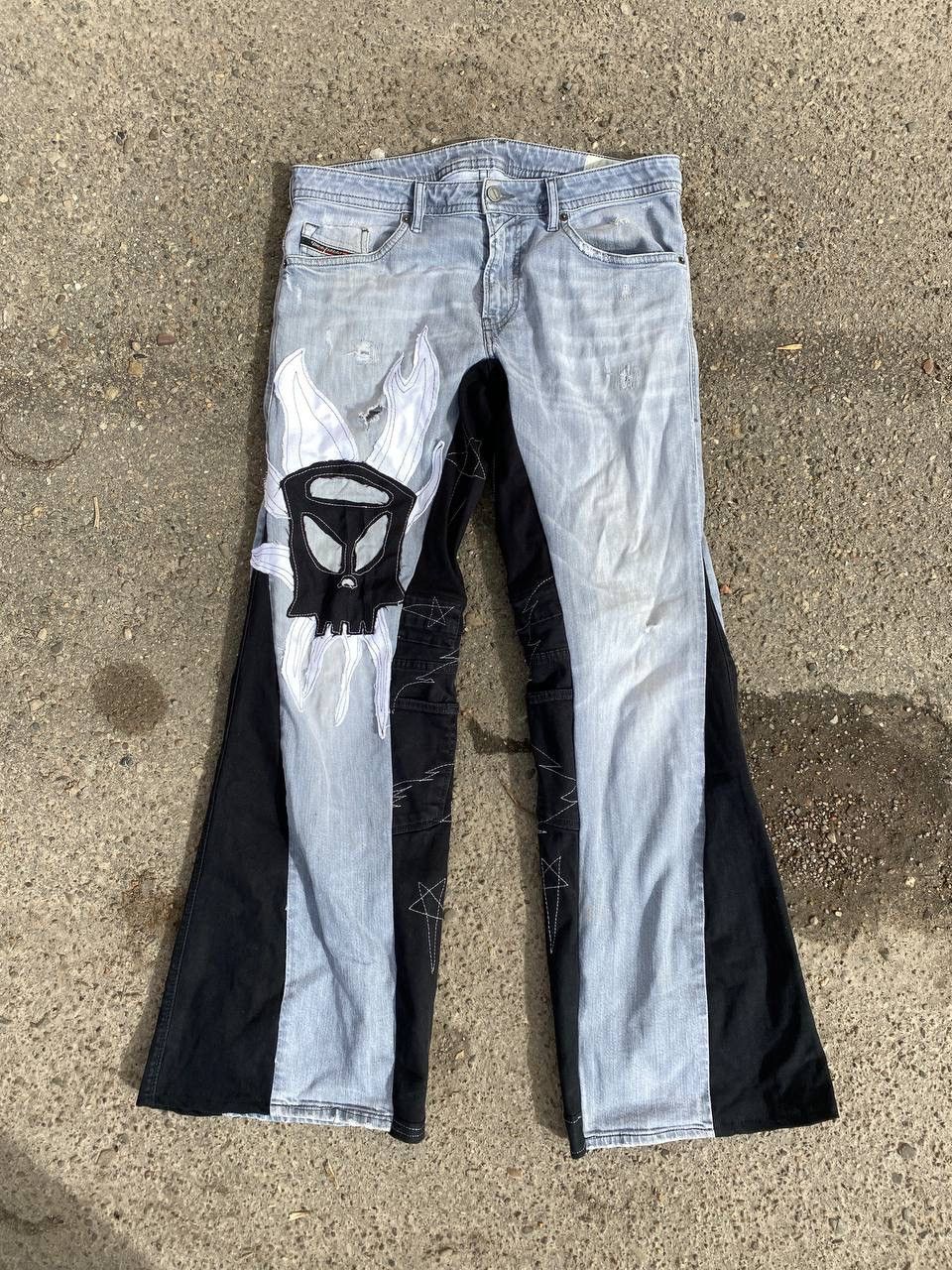 Diesel × Vintage Diesel pants baggy If Six Was Nine style y2k jeans Size US 33 - 2 Thumbnail