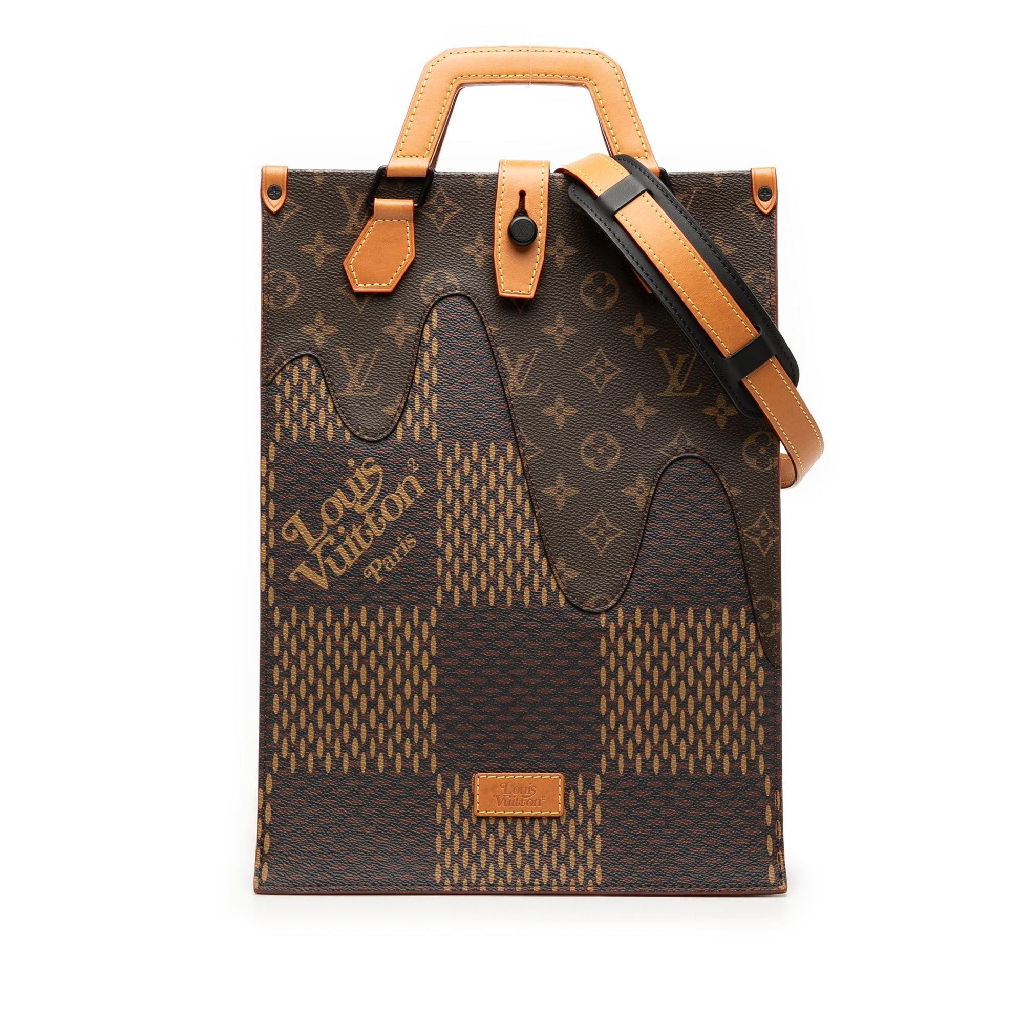 Louis Vuitton Nigo Giant Damier Ebene Monogram Mini Tote Size ONE SIZE - 1 Thumbnail