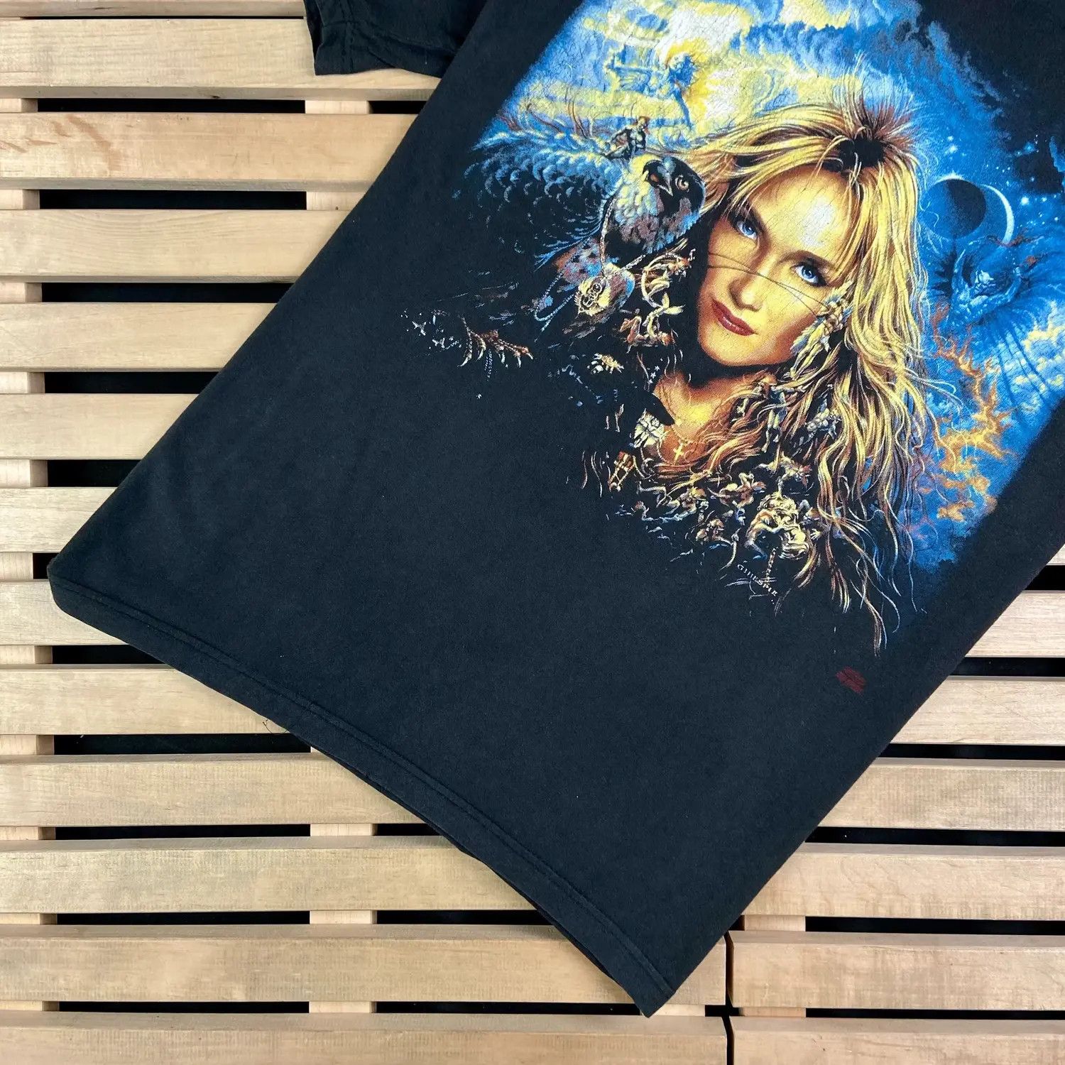 Band Tees Mens Vintage T Shirt Doro Tour 1993 Size XL Size US XL / EU 56 / 4 - 3 Thumbnail