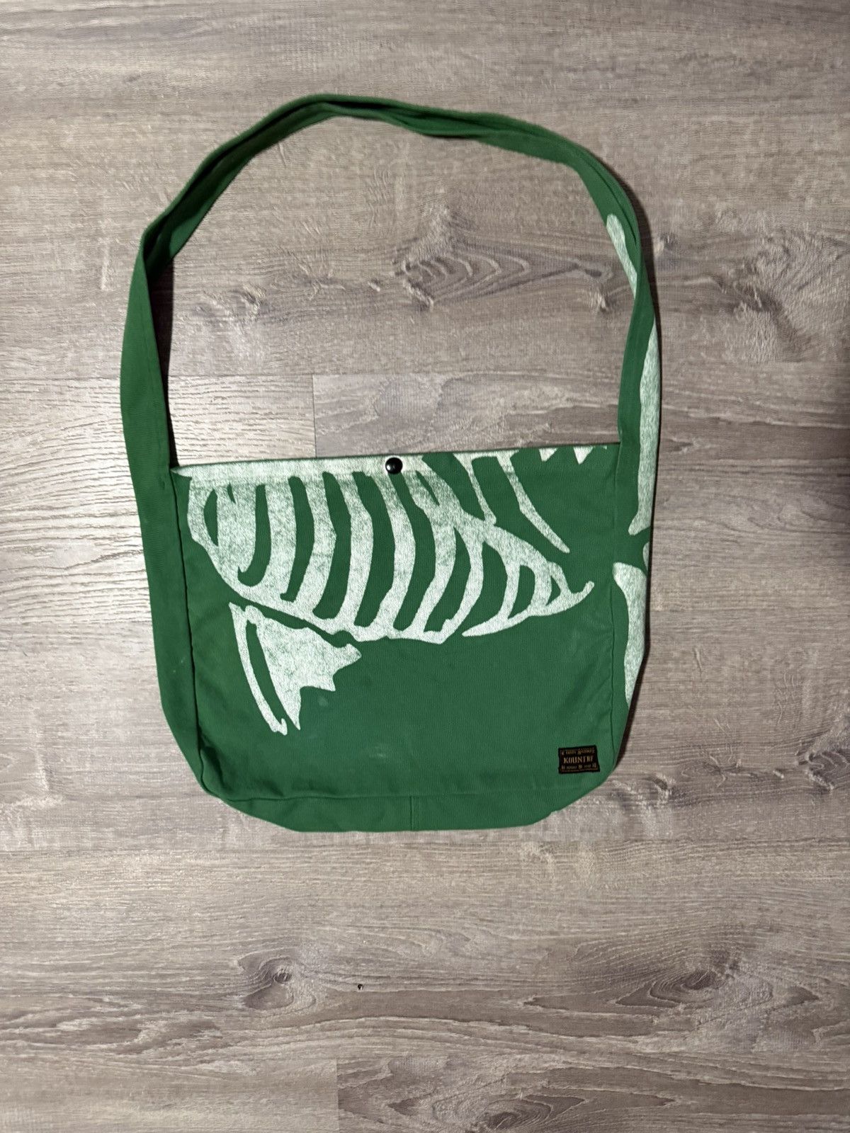 Kapital × Kapital Kountry Kapital Bone Skeleton Shoulder Bag