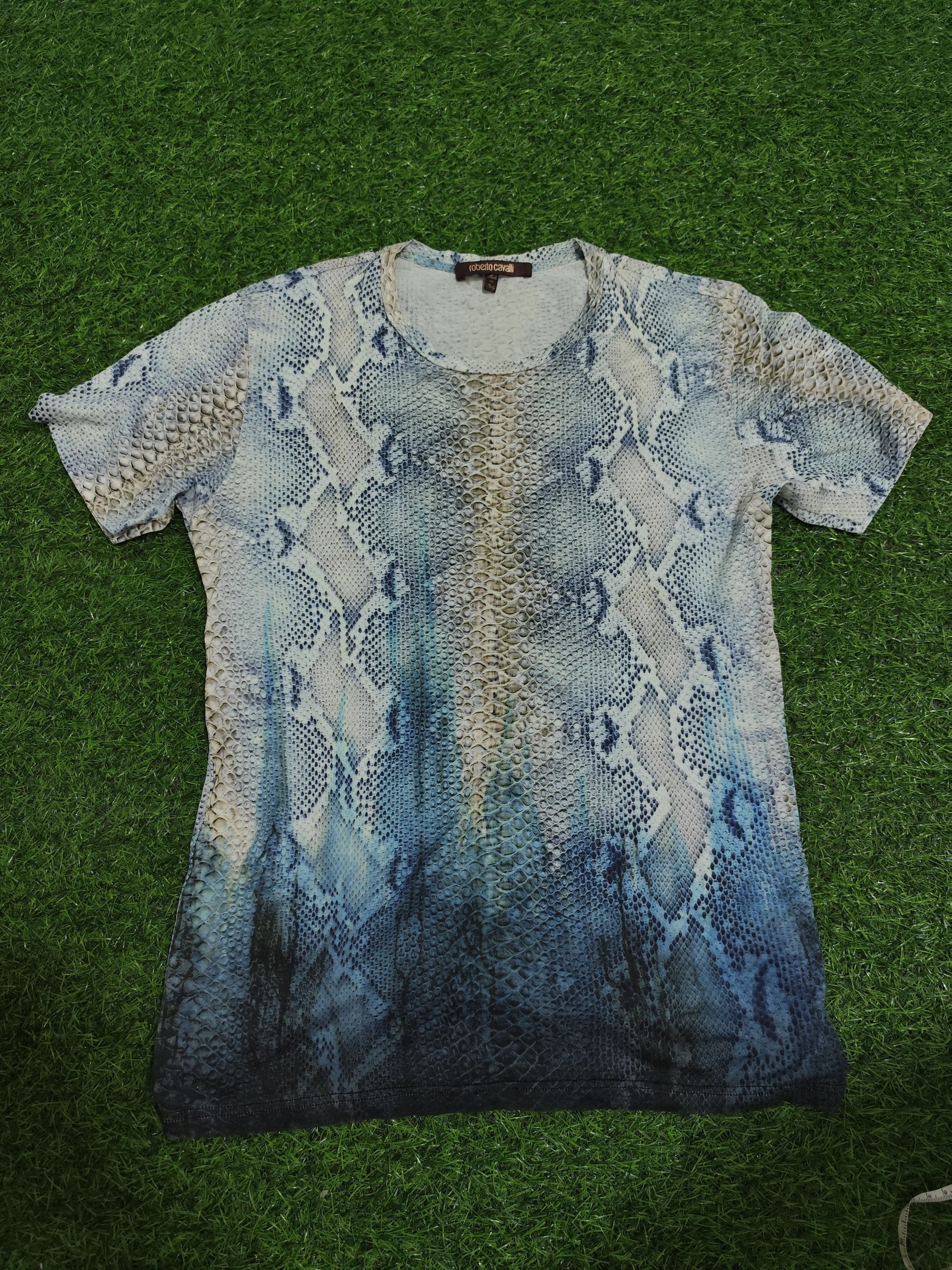 Roberto Cavalli BUNDLE CAVALLI SNAKE SHIRT AND 3/4 PANTS Size S / US 4 / IT 40 - 2 Thumbnail