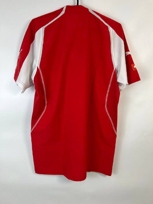 Puma SWITZERLAND NATIONAL TEAM 2004-06 HOME PUMA JERSEY Sz M Size US M / EU 48-50 / 2 - 5 Thumbnail
