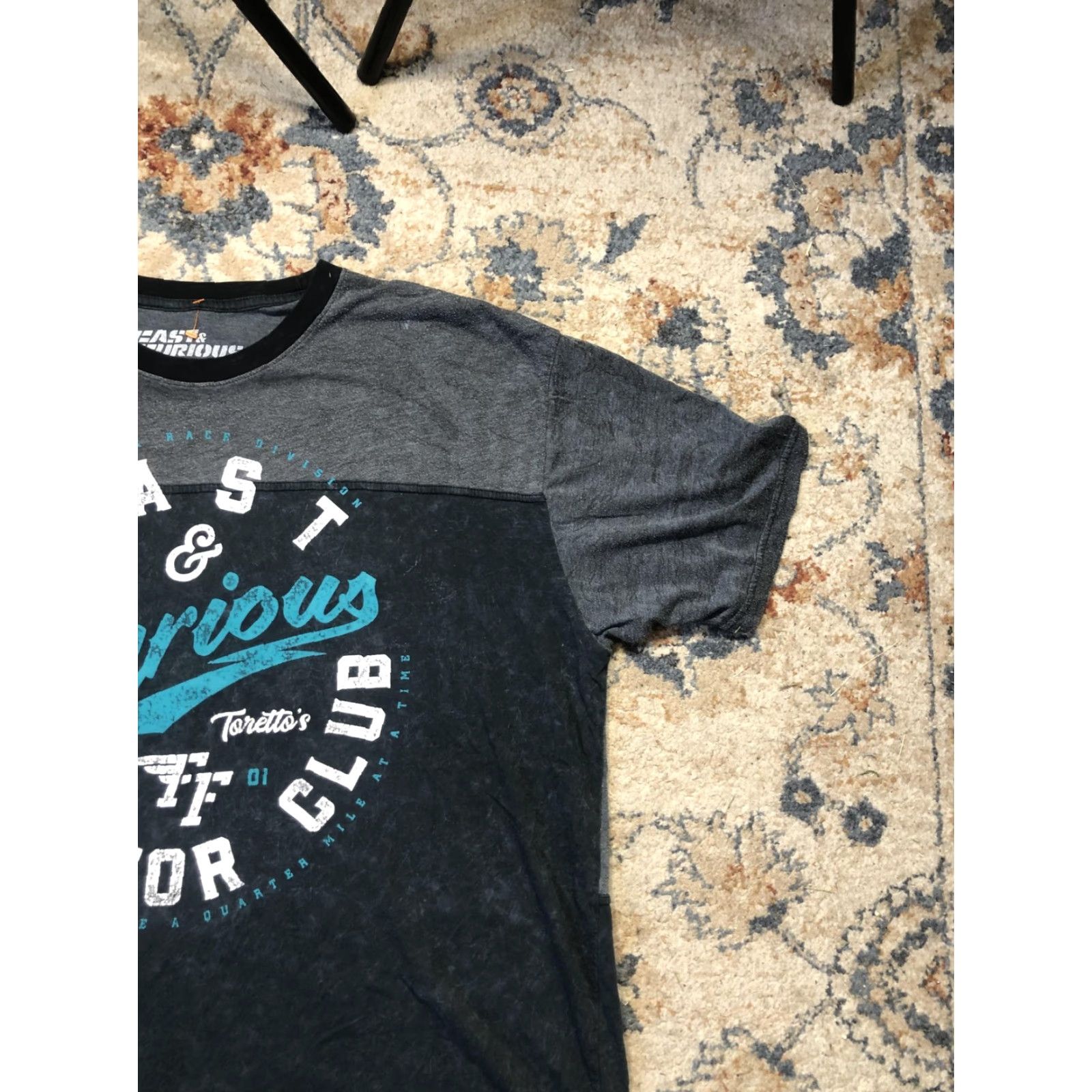 Affliction Affliction Fast & Furious Shirt Mens 4XL Black Gray Toretto Motor Club Tee Size US XXL / EU 58 / 5 - 4 Thumbnail