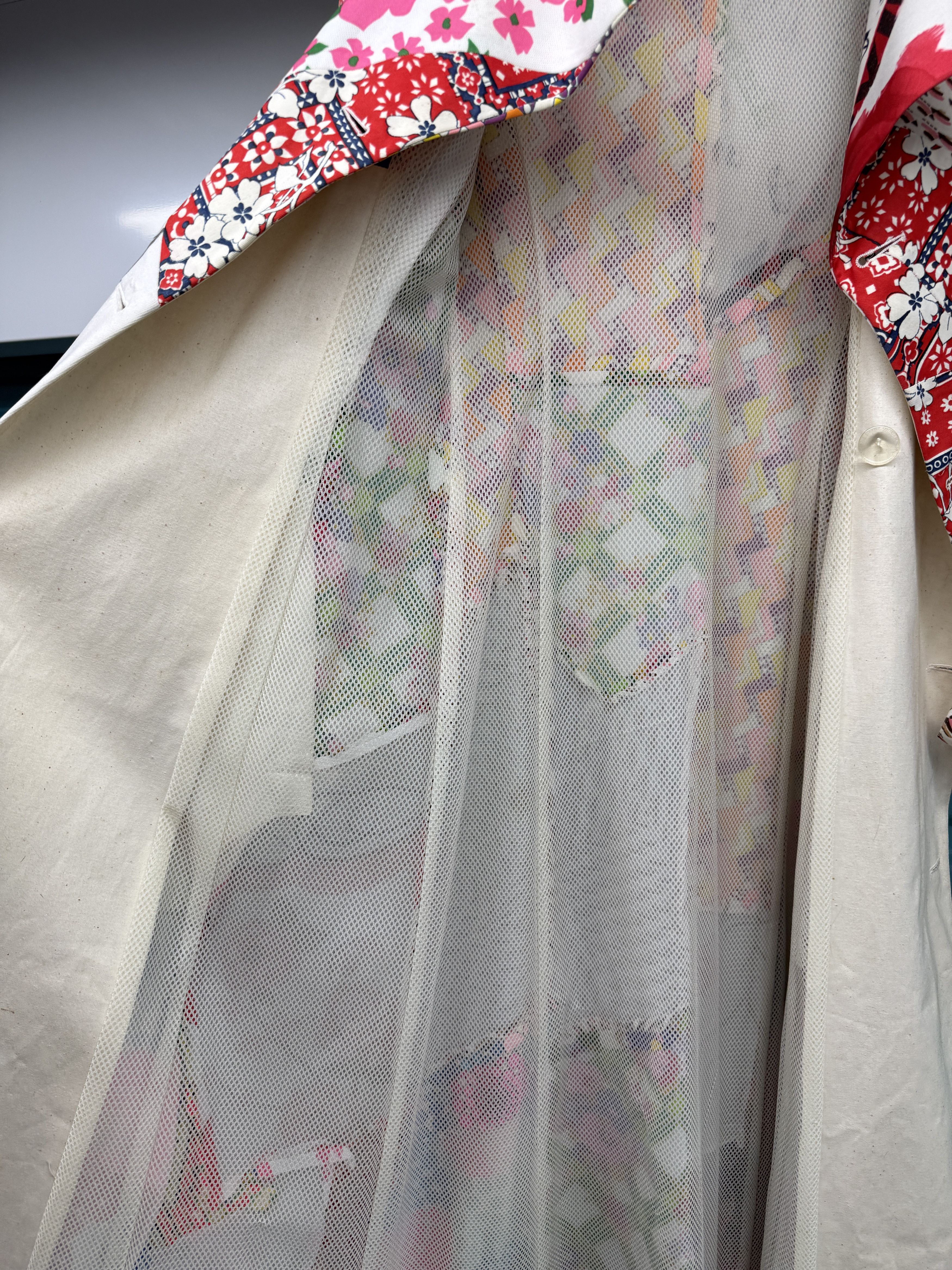 20471120 Patchwork Floral Coat Size US XS / EU 42 / 0 - 2 Thumbnail