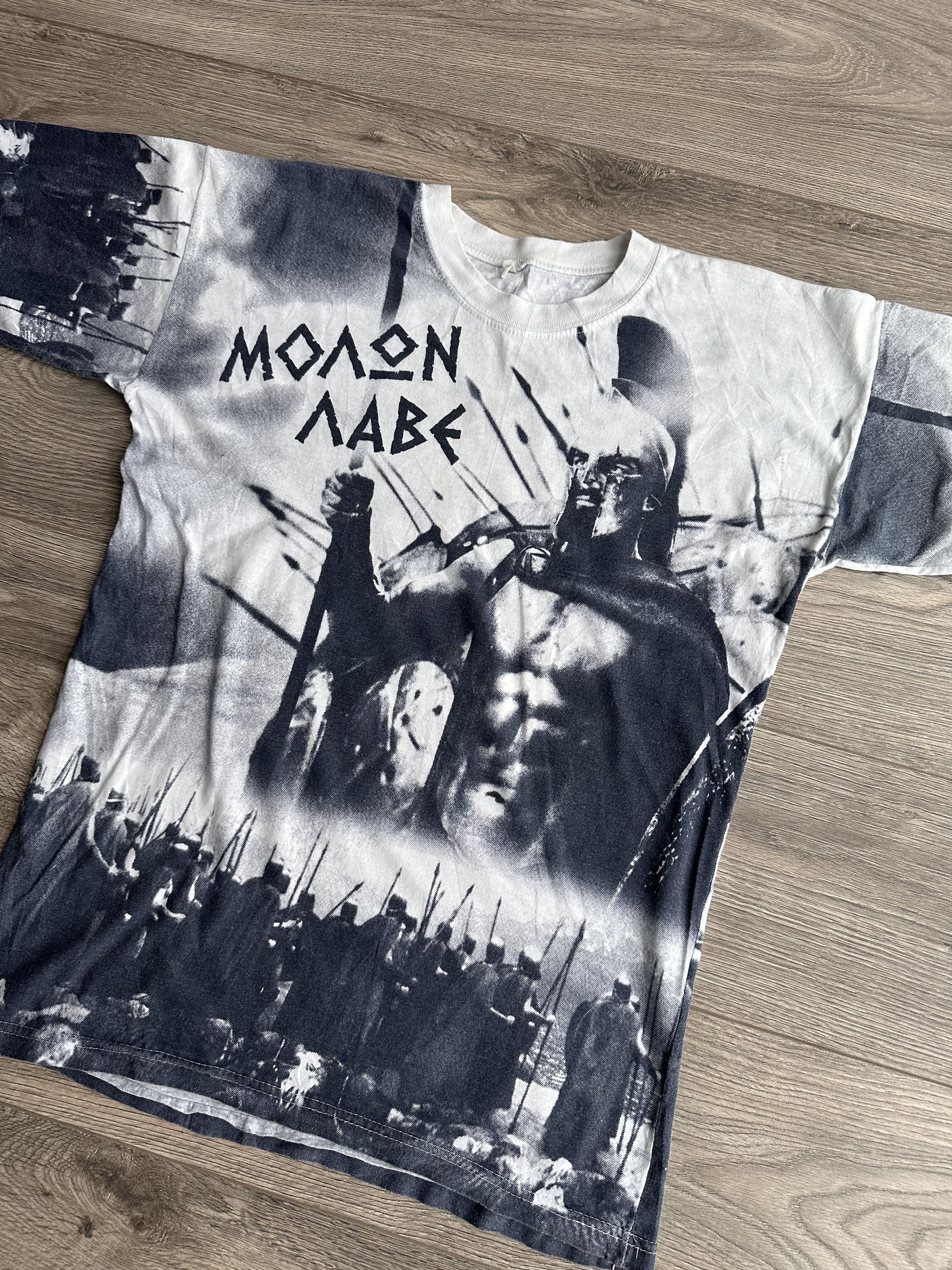 Vintage Greek mythology molon labe vintage t shirt Size US S / EU 44-46 / 1 - 2 Thumbnail