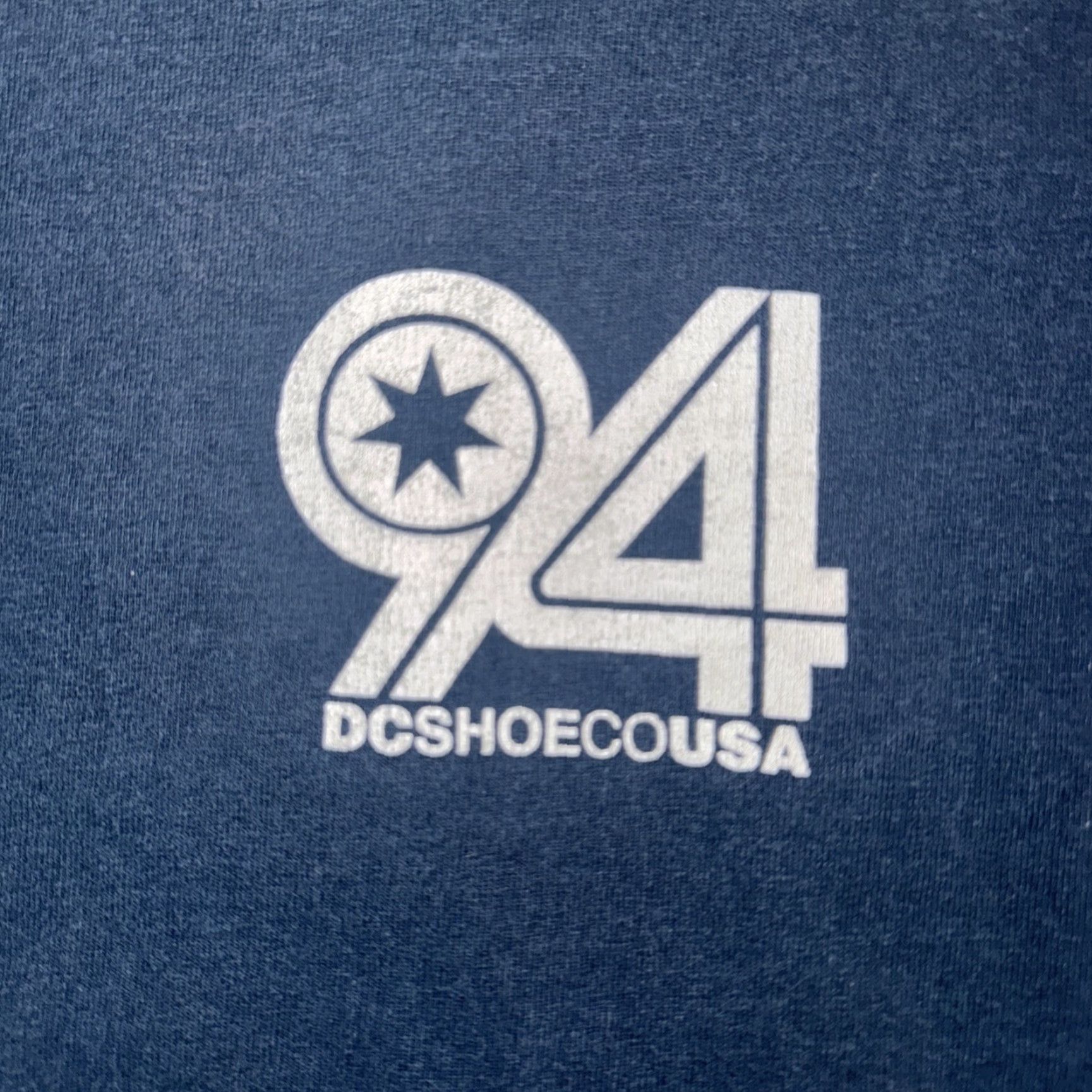 Vintage VINTAGE DC Shoes 94 Long Sleeve Shirt Mens Medium Blue 20x26 Graphic Print Skate 90s Grunge Y2K USA Size US M / EU 48-50 / 2 - 2 Thumbnail