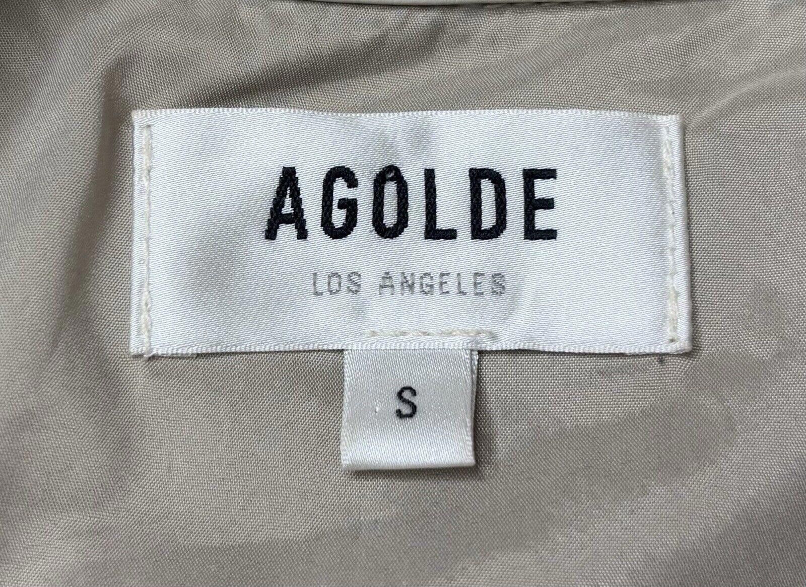 Agolde Agolde Jacket Womens Small USA Made Calla Vegan Leather Snap Size S / US 4 / IT 40 - 2 Thumbnail