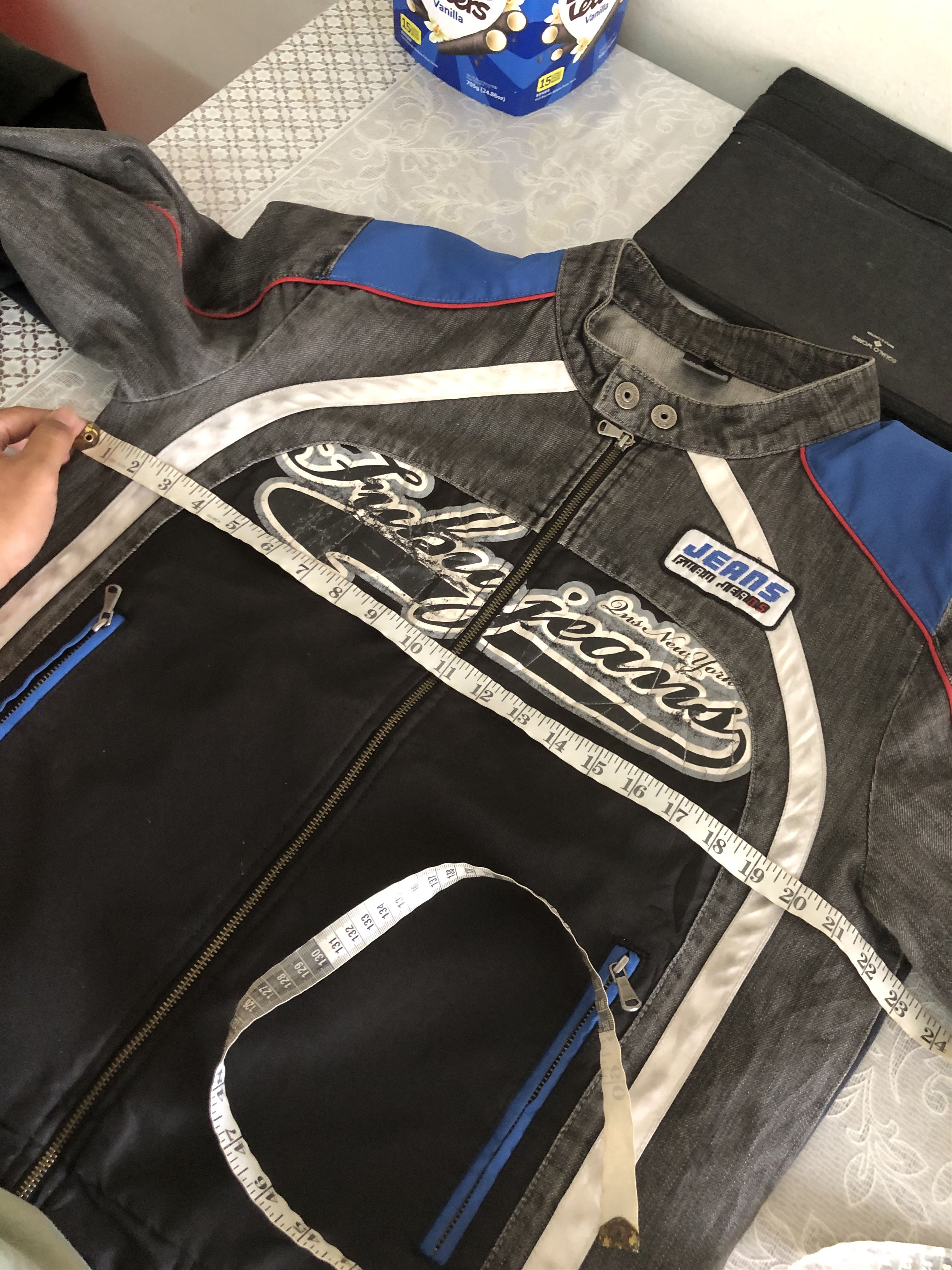 Fubu Rare Fubu The Collection Biker Motorcycle Jacket Size US XL / EU 56 / 4 - 18 Thumbnail