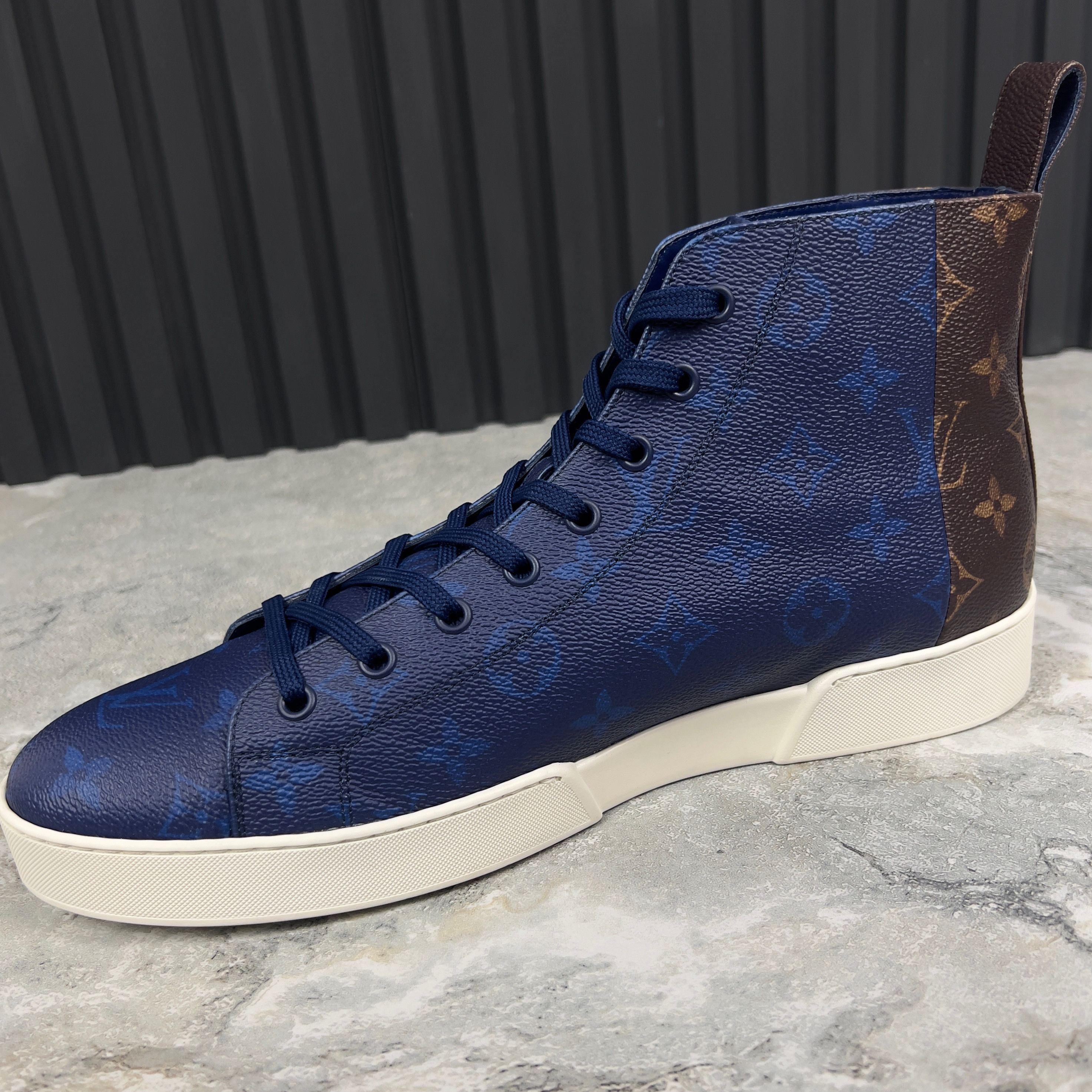 Louis Vuitton Louis Vuitton Match Up Sneakers Taigagrama Leather Size US 9.5 / EU 42-43 - 7 Thumbnail