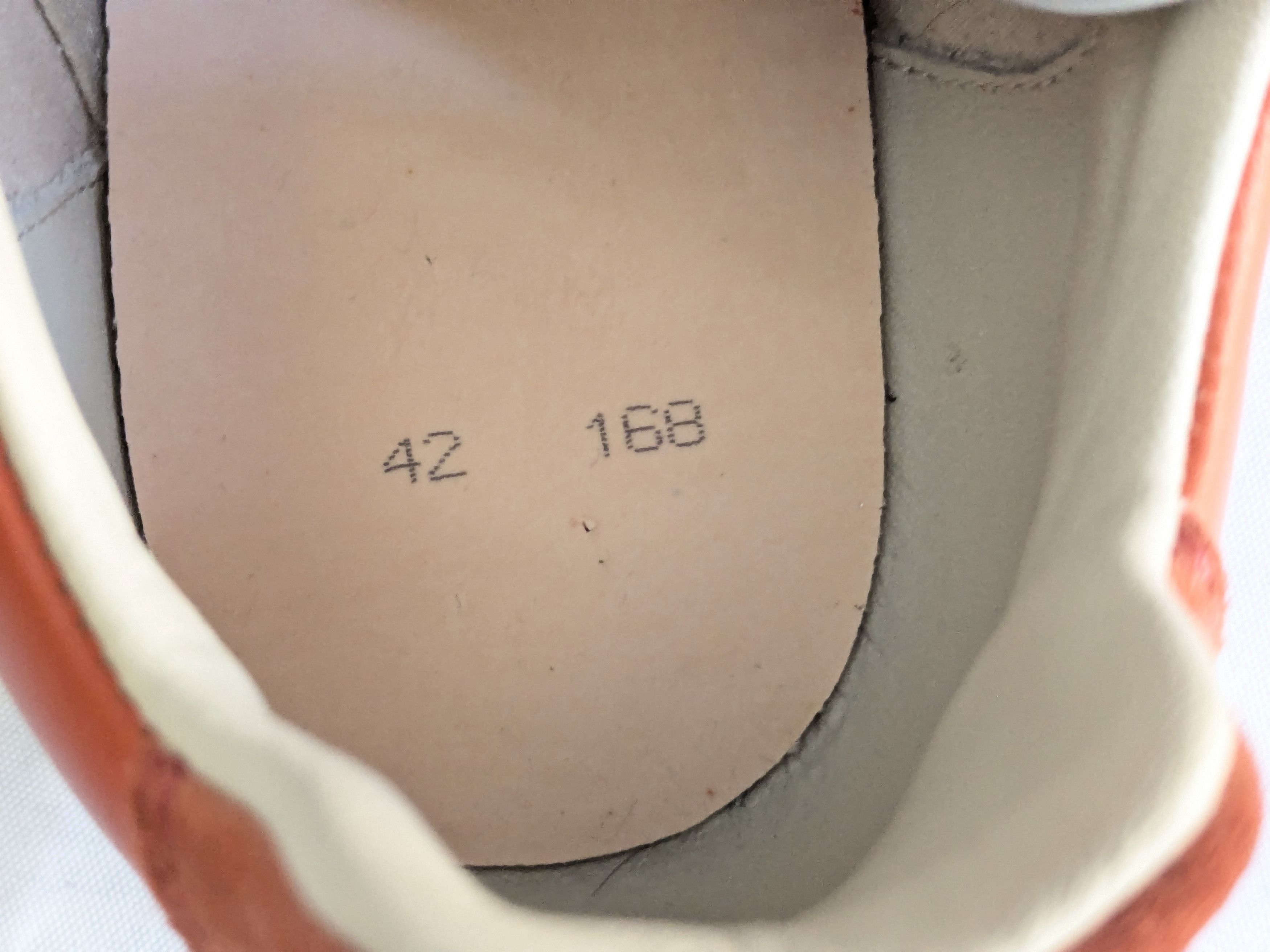 Maison Margiela Maison Margiela GAT Replica Orange White 9 42 Low Tops Size US 9 / EU 42 - 10 Thumbnail