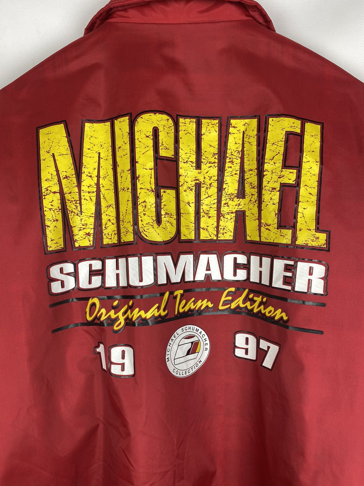 Vintage Schumacher vintage 1997 Original Team Edition Racing Jacket Size US XXL / EU 58 / 5 - 21 Thumbnail
