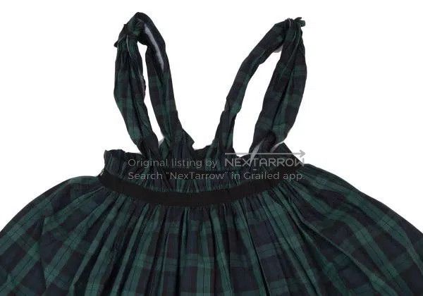 Comme des Garcons Comme Des Garcons Green Vintage Plaid Design Overalls Size S / US 4 / IT 40 - 4 Thumbnail