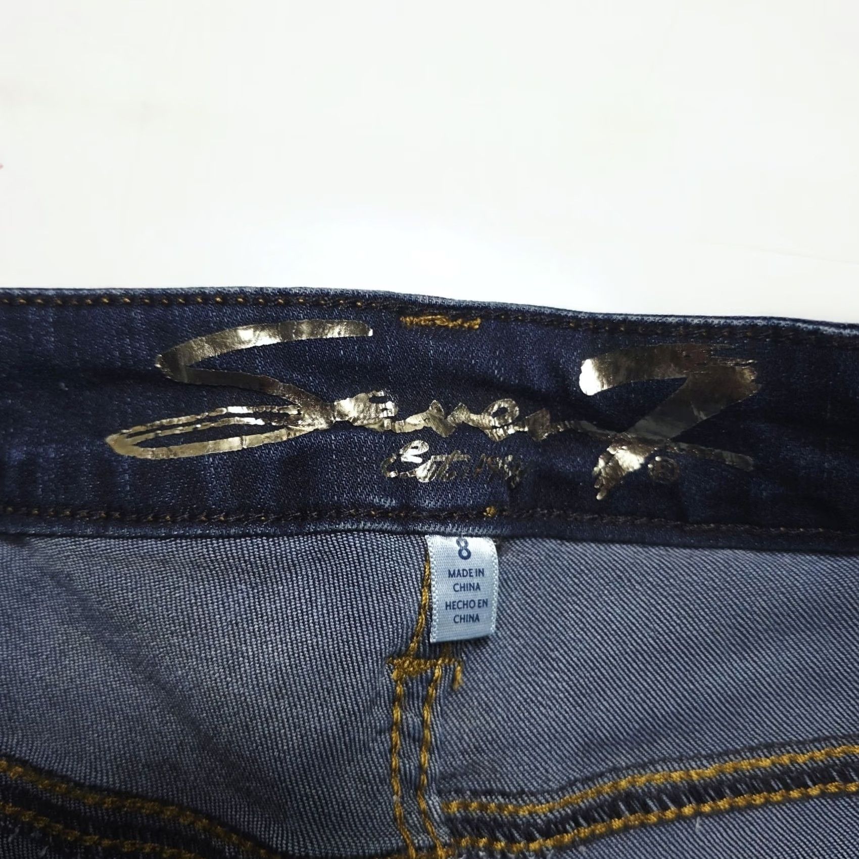 Vintage Seven7 Weekend Shorts Denim Jean Size 8 Mid Rise Casual Summer Womens Bermuda Denim Shorts 5-Pocket Blue Size 30" / US 8 / IT 44 - 7 Thumbnail