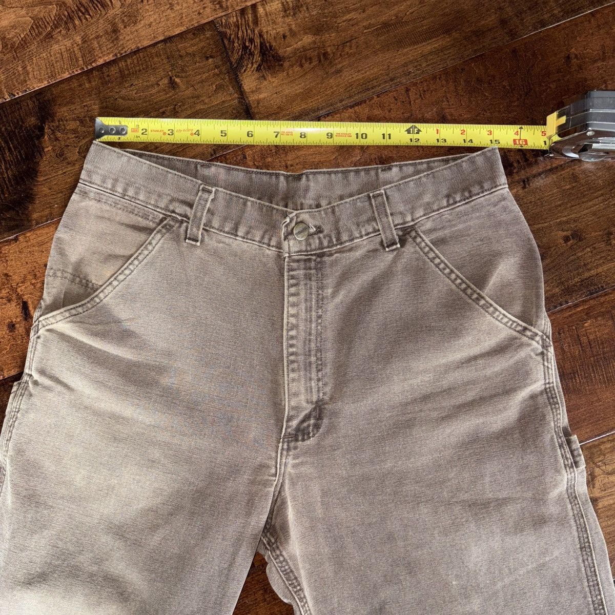Carhartt Vintage 1998 Carhartt B12CHT RARE brown pant 32x32 USA Union Size US 32 / EU 48 - 6 Thumbnail