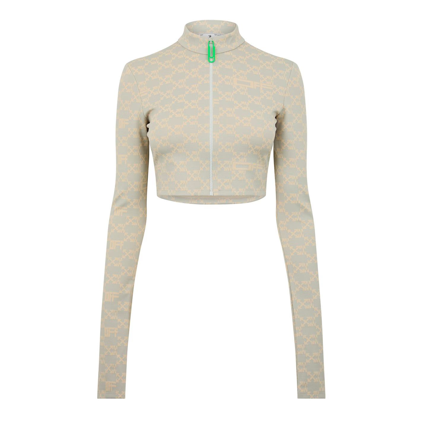 Off-White o1g2r1mq1224 Crop Top in Multicolor Size S / US 4 / IT 40 - 1 Thumbnail
