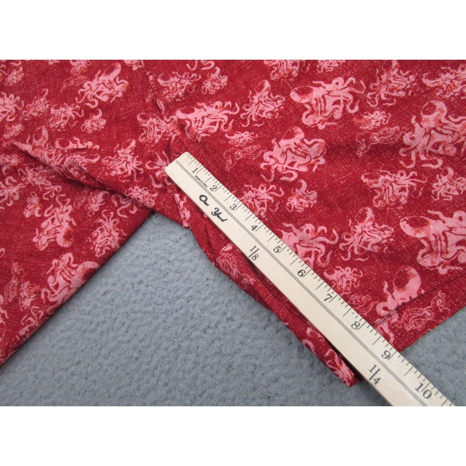 Sperry Sperry Shorts Mens 30 Red Submersible Hybrid Walkshort Squid Octopus Print Beach Chino Casual Size US 30 / EU 46 - 6 Thumbnail