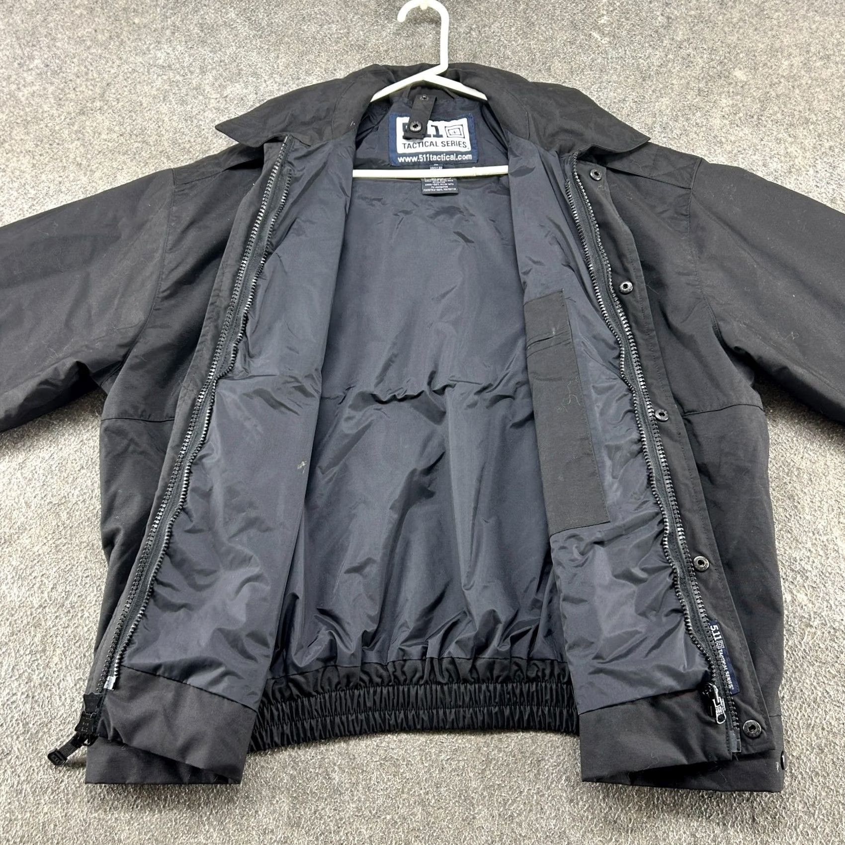 Vintage 5.11 Tactical Jacket Mens XL Black 4 In 1 Patrol Parka Bomber Windbreaker Size US XL / EU 56 / 4 - 2 Thumbnail