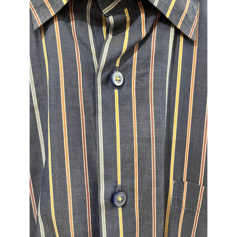 Robert Talbott VTG Robert Talbott Shirt Blue Stripe Button Down Dress XL Size US XL / EU 56 / 4 - 3 Thumbnail