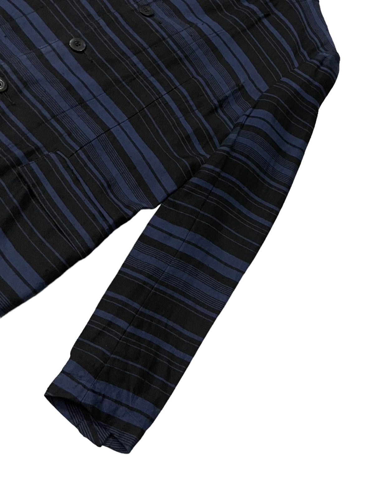 Kazuyuki Kumagai Attachment Vintage Attachment Stripe Workers Style Jacket Size US M / EU 48-50 / 2 - 8 Thumbnail
