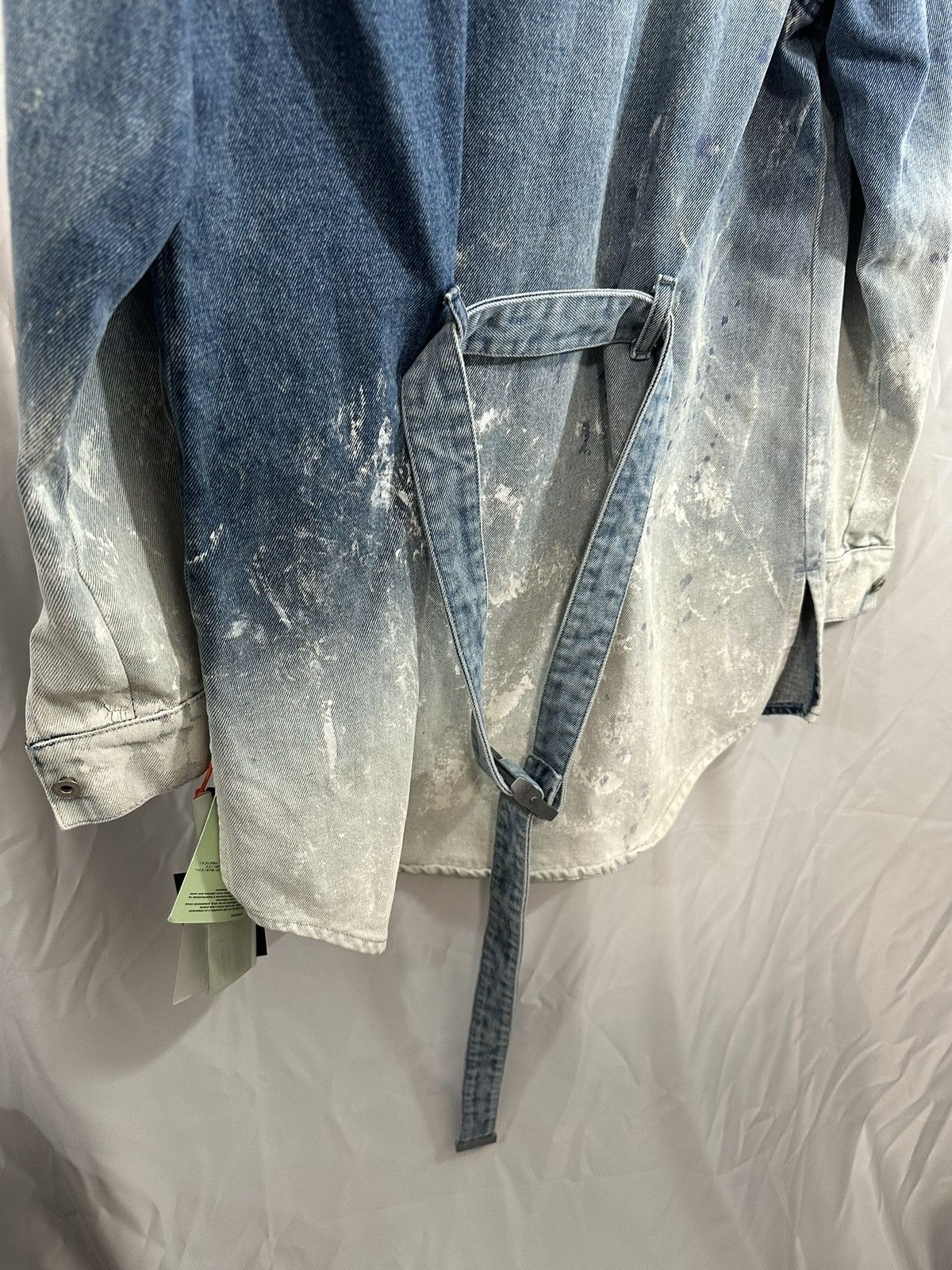 Off-White Off White Denim Shirt Size US M / EU 48-50 / 2 - 11 Thumbnail