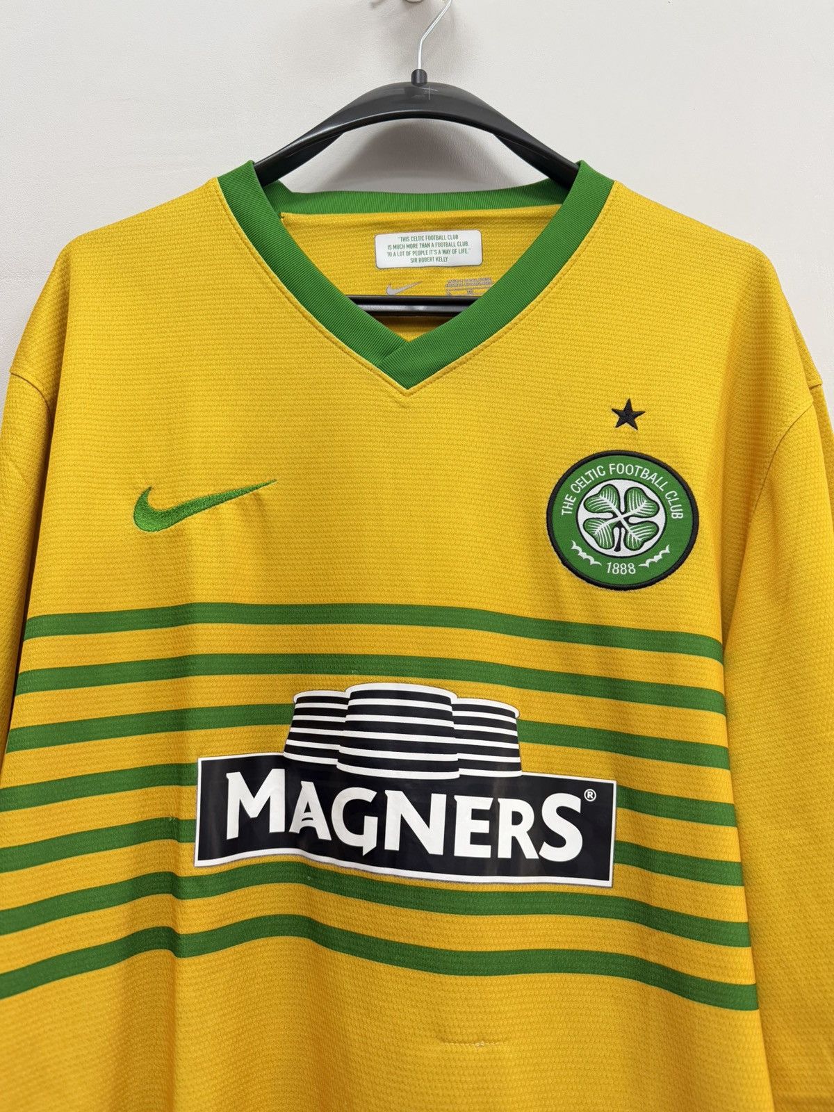Nike Celtic 2013/2014 Away Football Jersey Long Sleeve Nike Size US XL / EU 56 / 4 - 3 Thumbnail