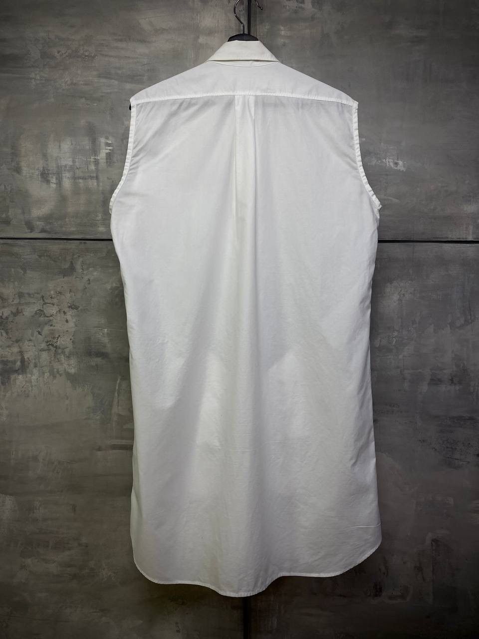 Ann Demeulemeester Long sleeveless shirt with flap pockets M Size 48R - 3 Thumbnail