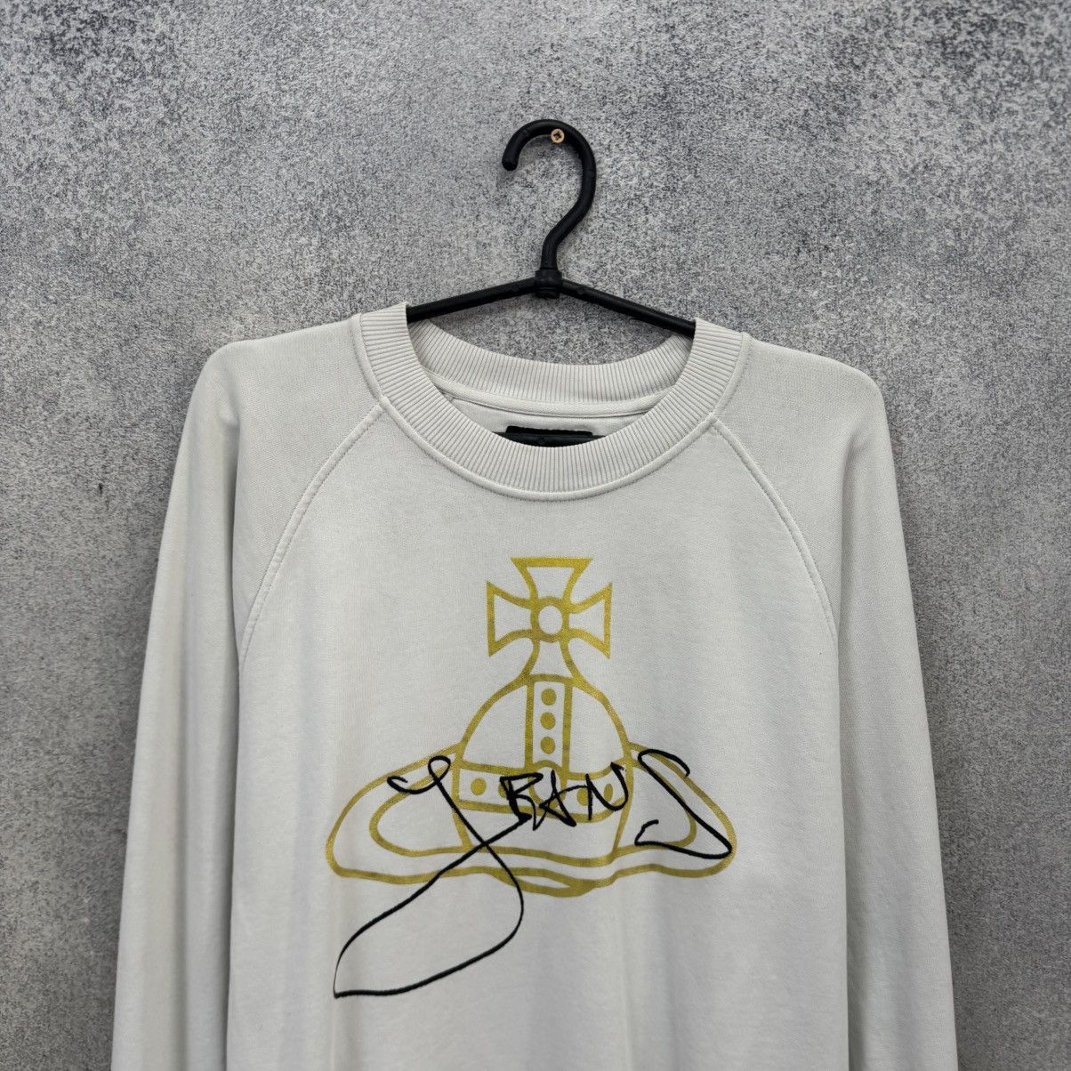 Vivienne Westwood Vivienne Westwood Sweatshirt Big Logo Anglomania Size US S / EU 44-46 / 1 - 2 Thumbnail