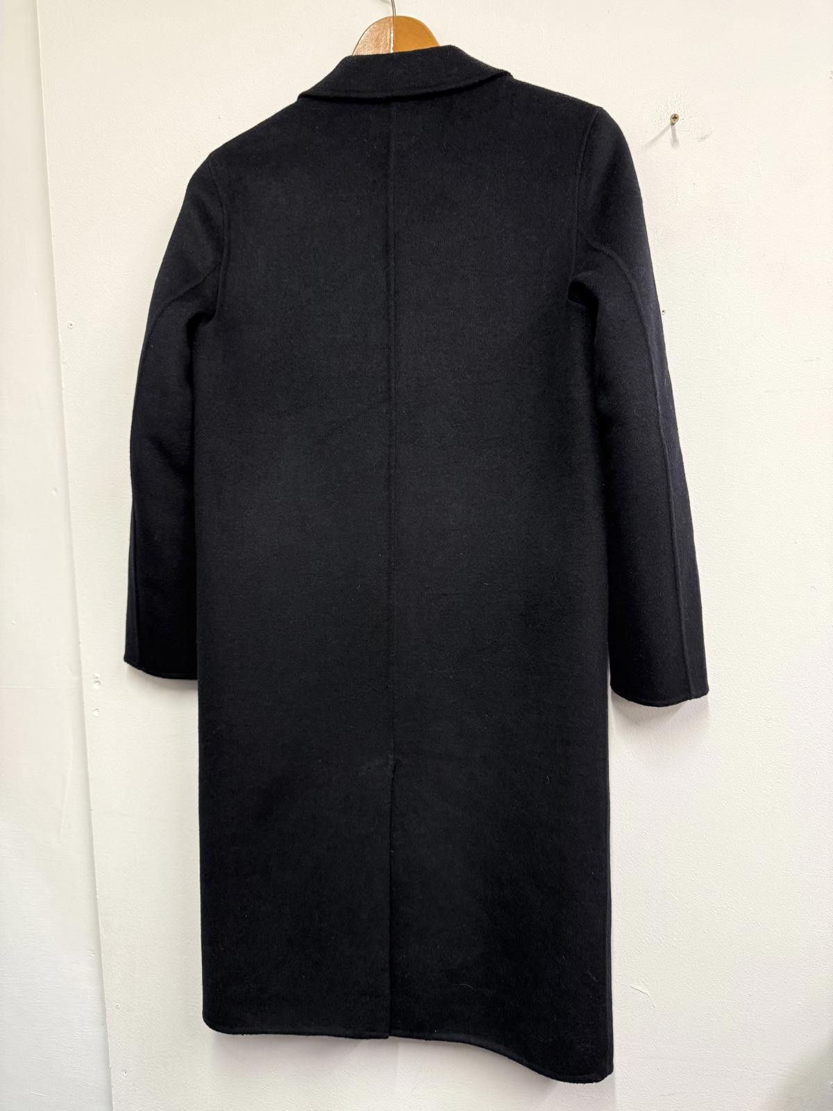Reserved Reserved Black Wool Blend Long Coat Size S Size US S / EU 44-46 / 1 - 4 Thumbnail