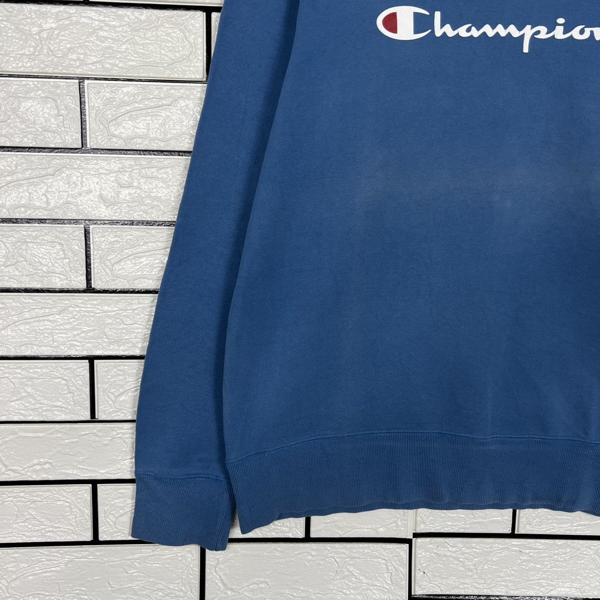 Champion CHAMPION Big Logo Crewneck Sweatshirt #3999-C182 Size US L / EU 52-54 / 3 - 6 Thumbnail