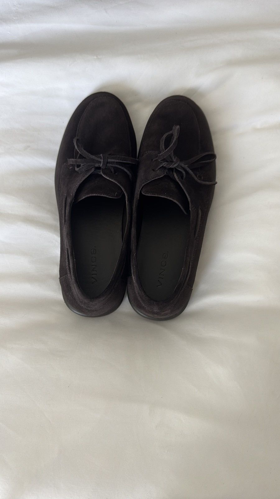 Vince Vince “Cillian” dark brown suede oxfords Size US 10 / EU 43 - 2 Thumbnail